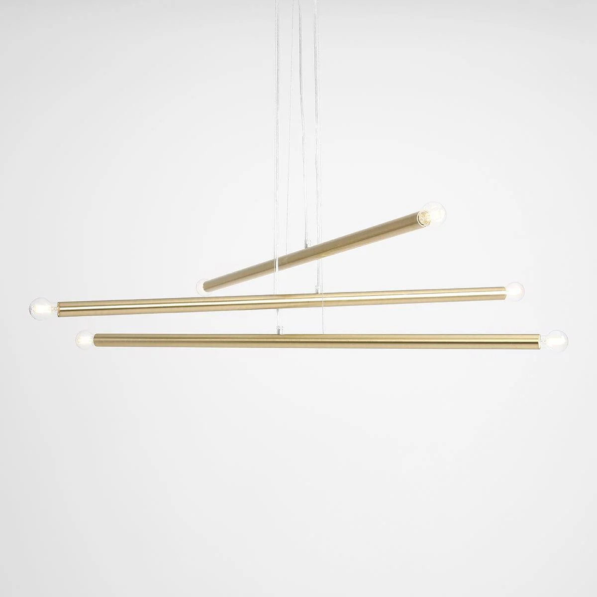 Lampa wisząca TUBO mosiężny - Image 13