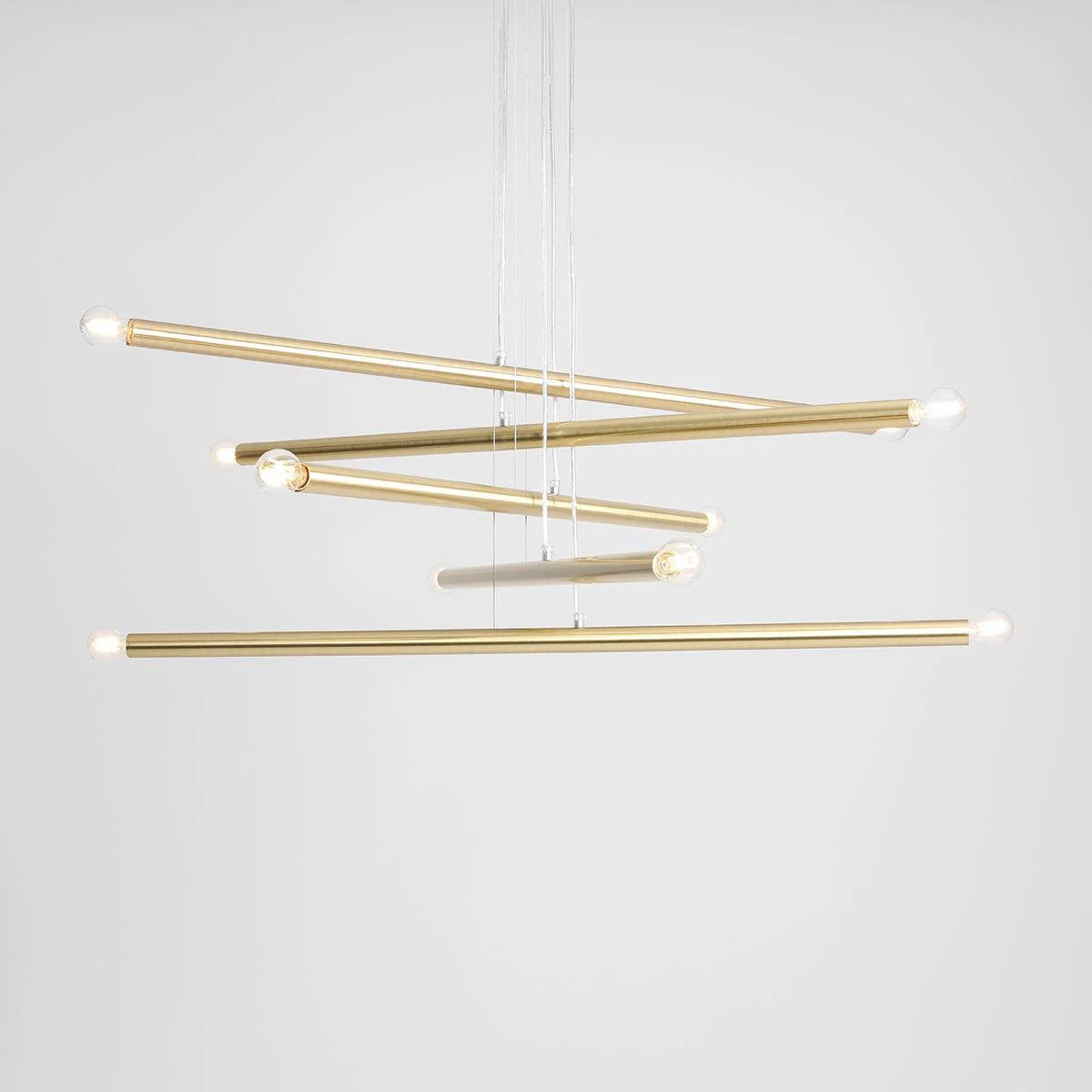 Lampa wisząca TUBO mosiężny - Image 16