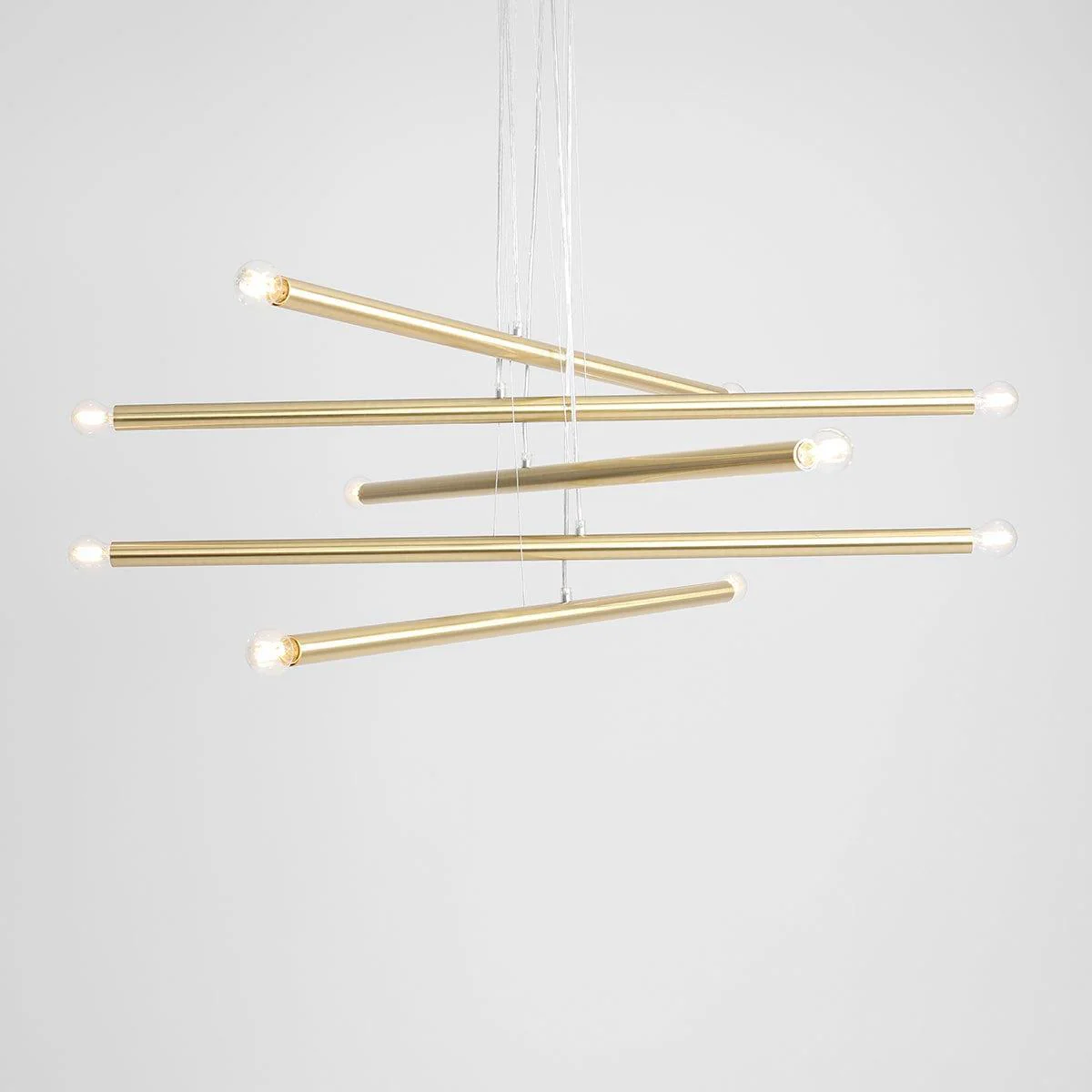 Lampa wisząca TUBO mosiężny - Image 18