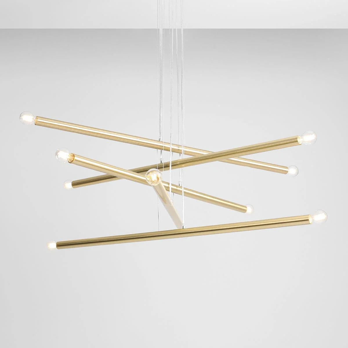 Lampa wisząca TUBO mosiężny - Image 19