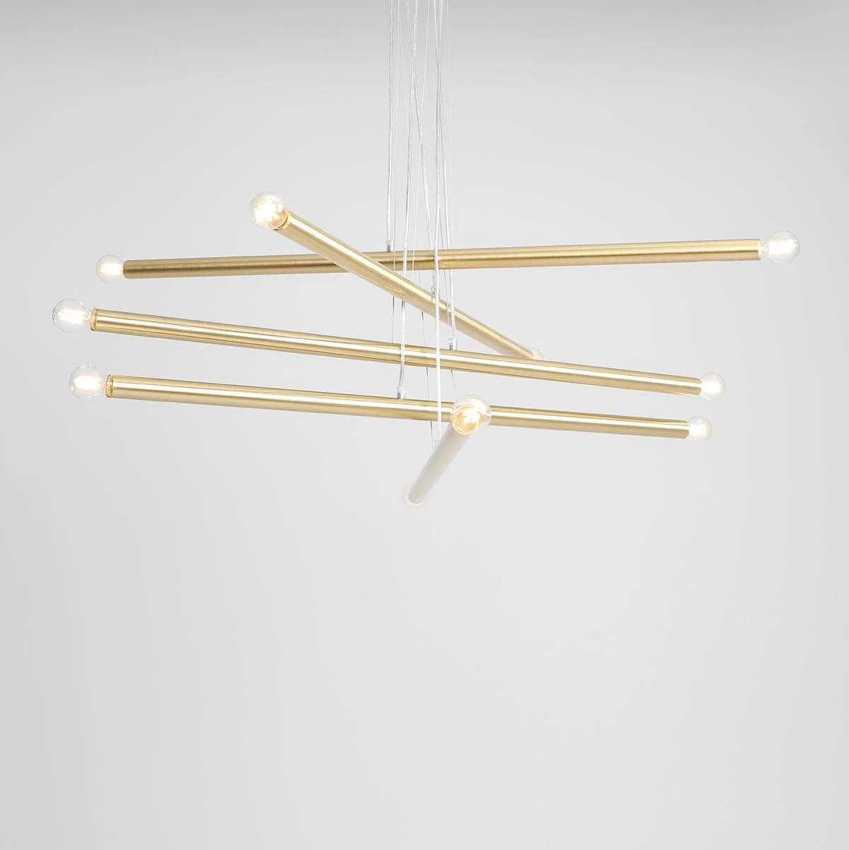 Lampa wisząca TUBO mosiężny - Image 20