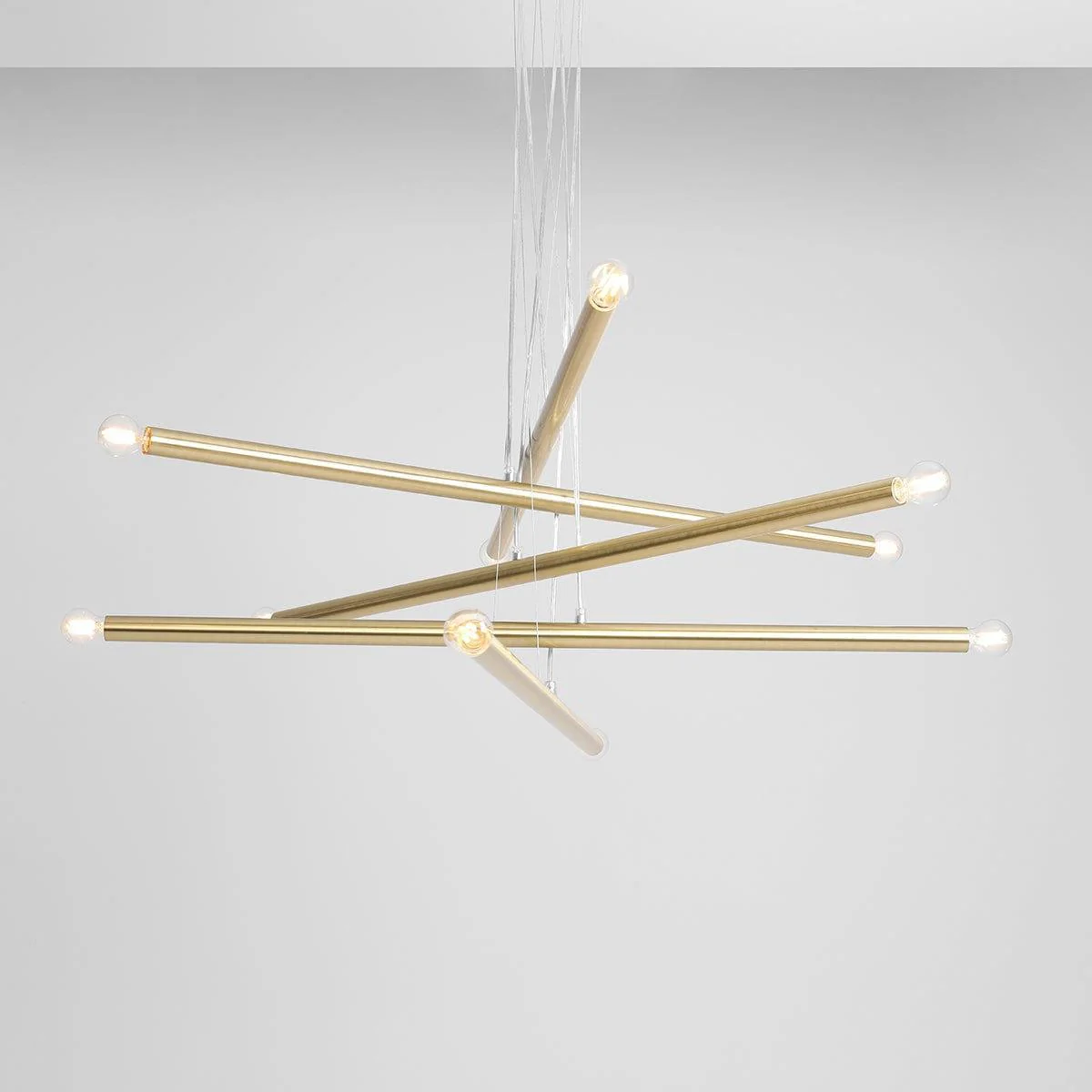 Lampa wisząca TUBO mosiężny - Image 21