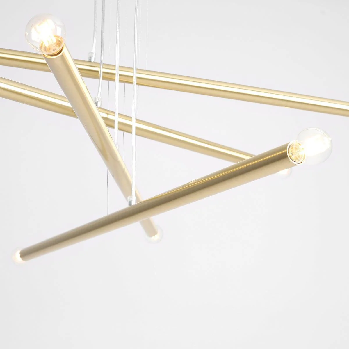 Lampa wisząca TUBO mosiężny - Image 6