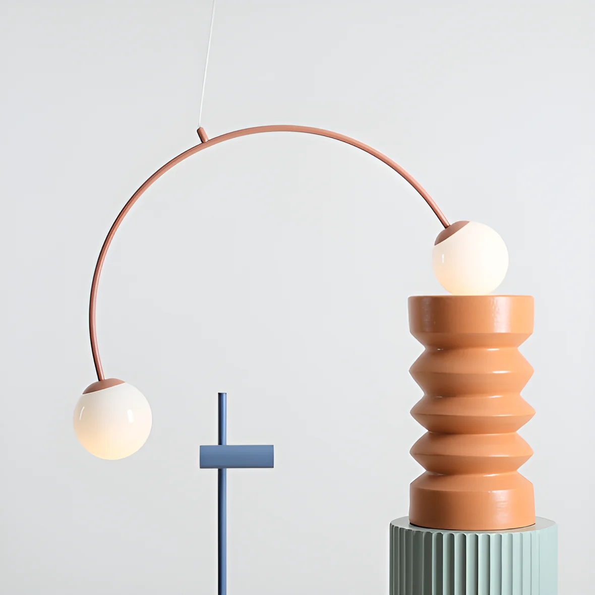 Lampa wisząca UNA koralowy - Image 5