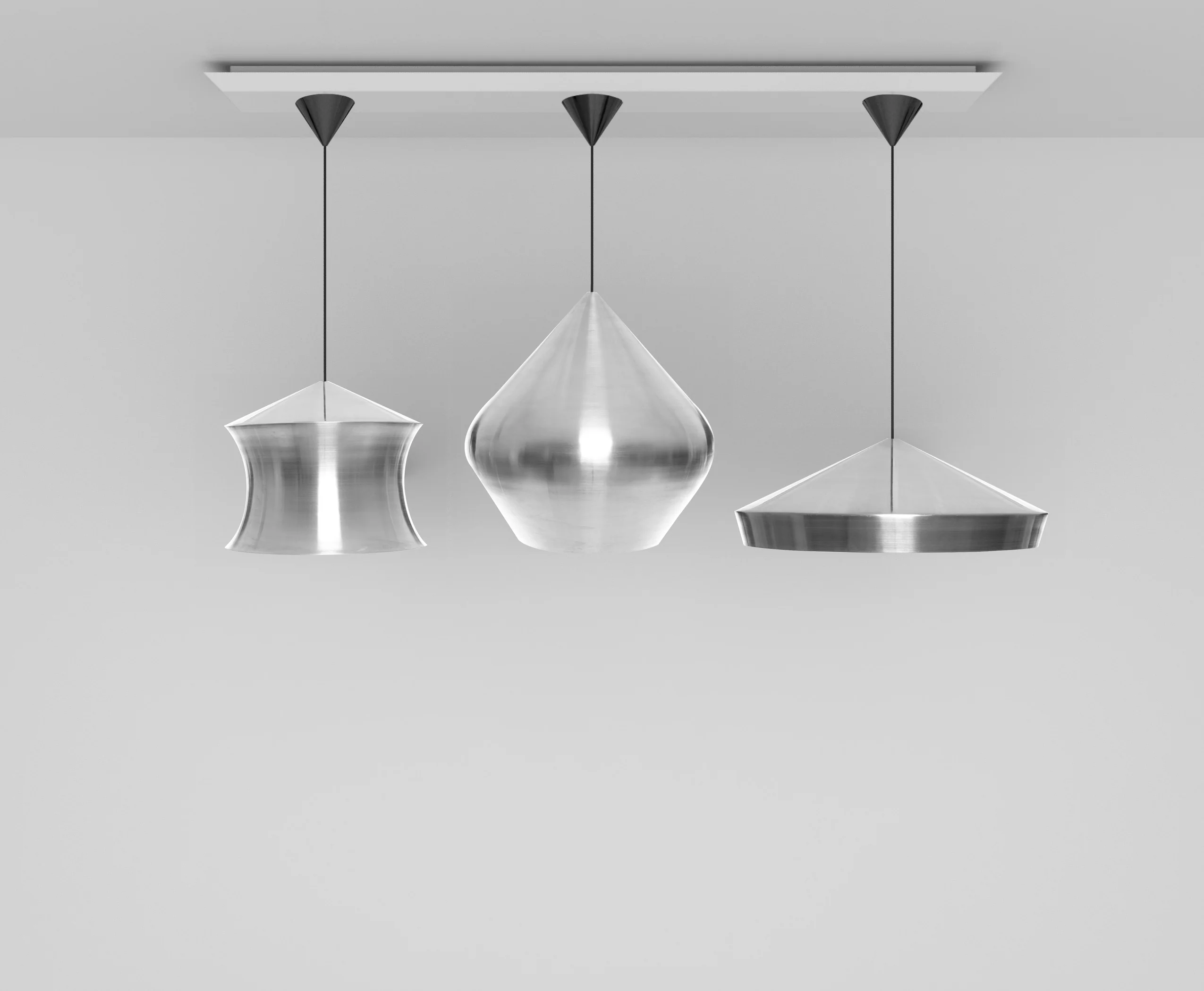 Lampa wisząca UNBEATEN FLAT srebrny - Image 3