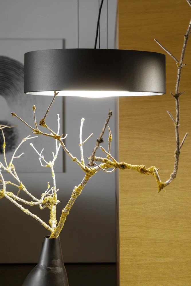 Lampa wisząca VERO czarny z czarnym środkiem - Image 5