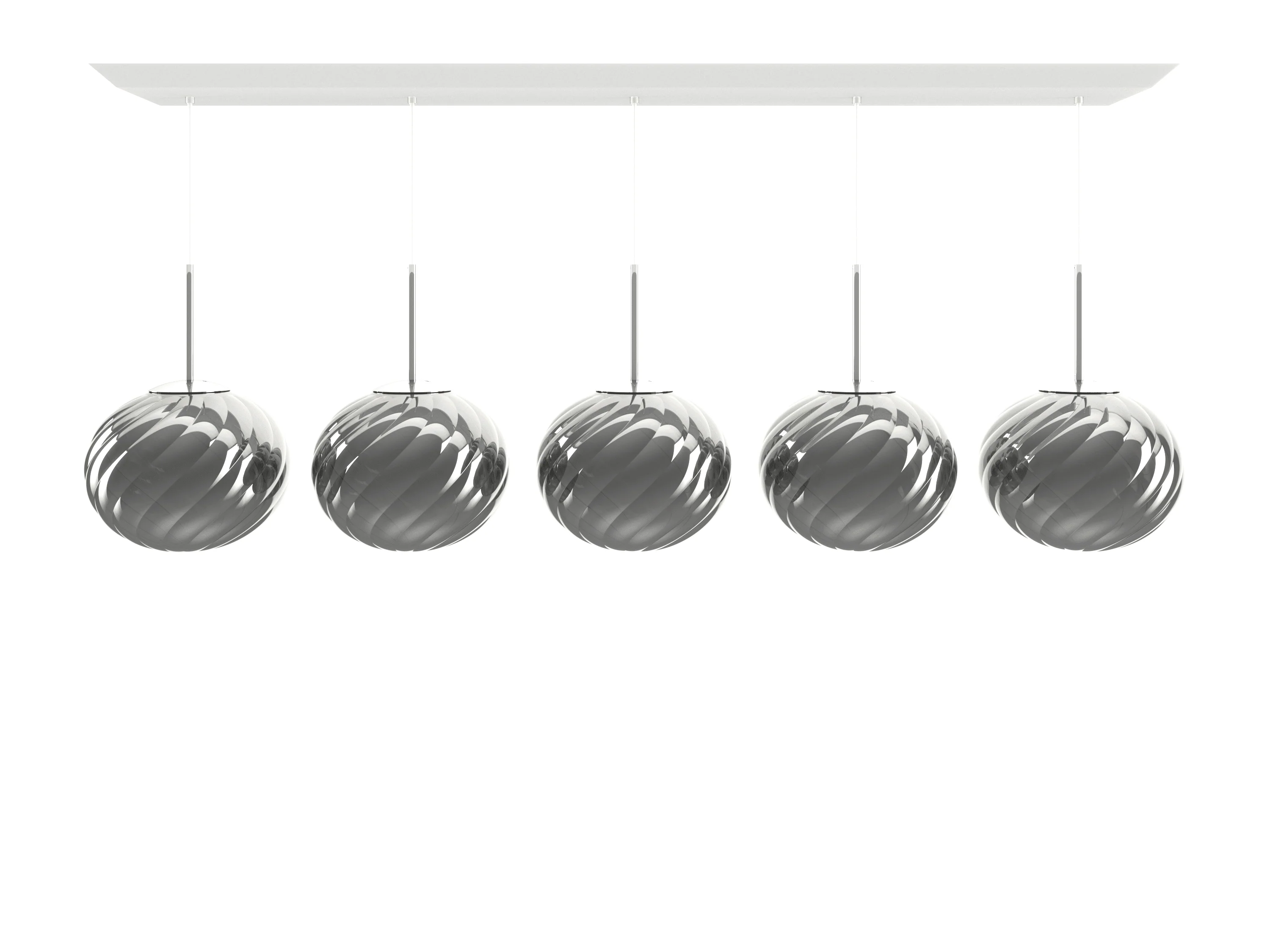 Lampa wisząca WHIRL LINEAR srebrny - Image 4