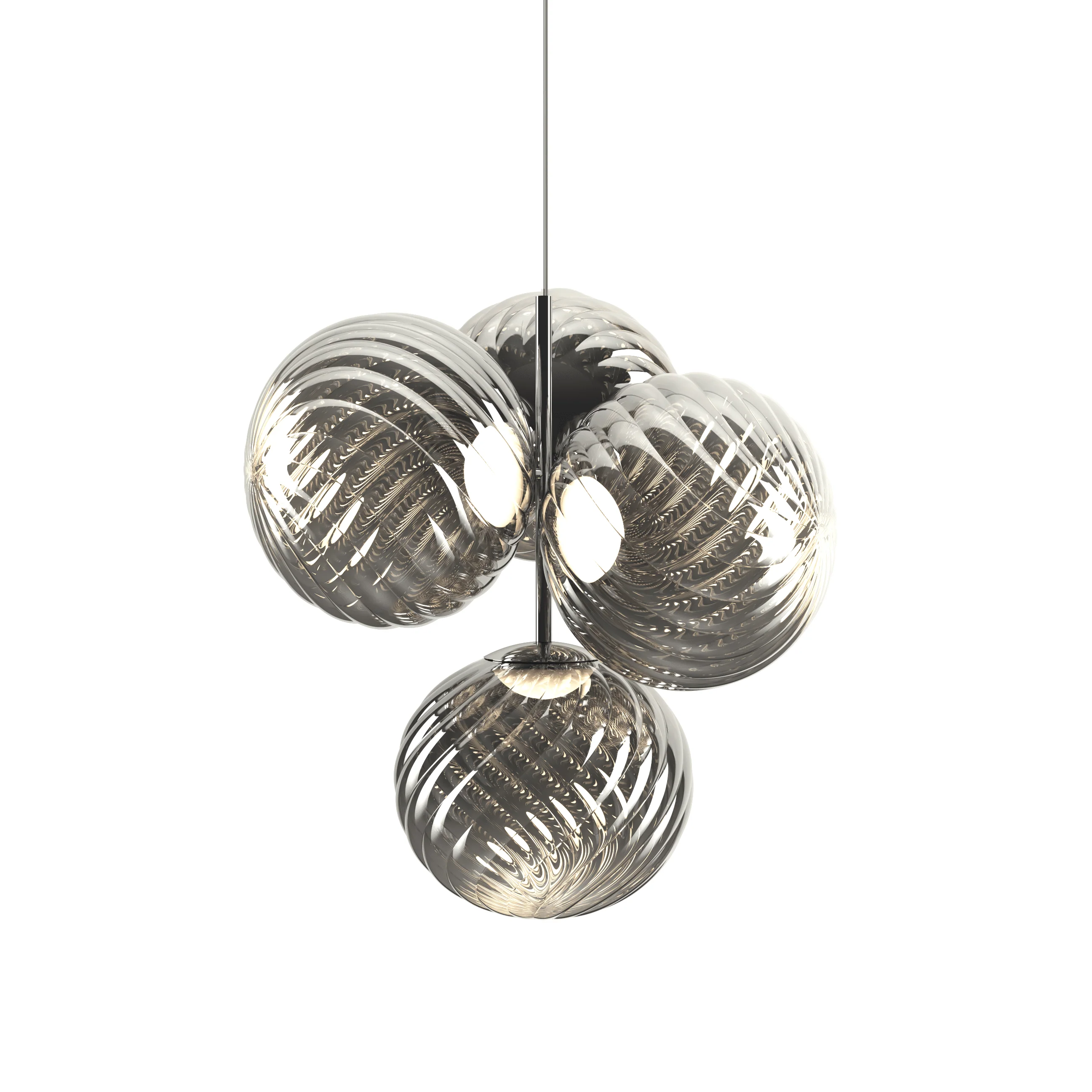 Lampa wisząca WHIRL SMALL srebrny