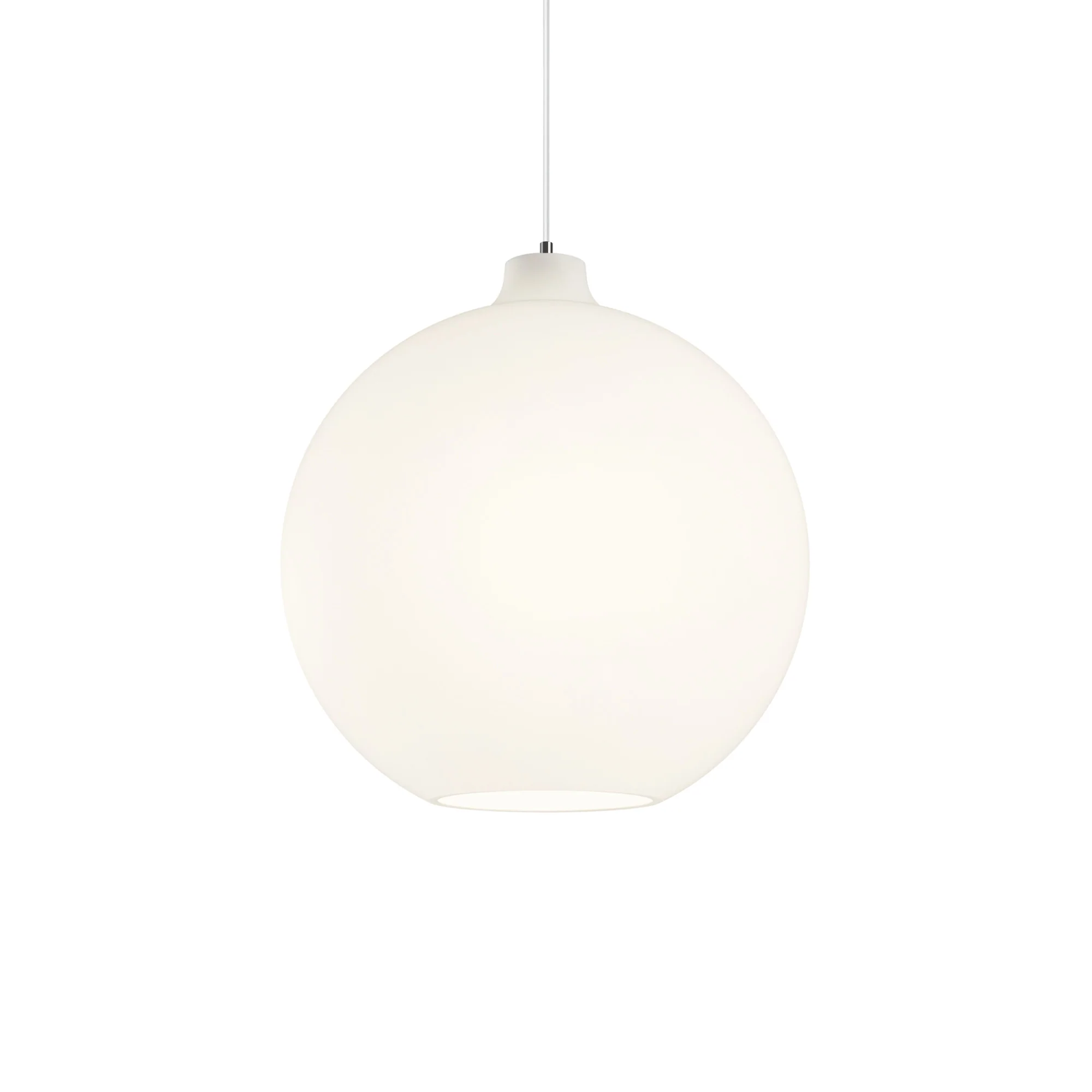Lampa wisząca WOHLERT białe szkło