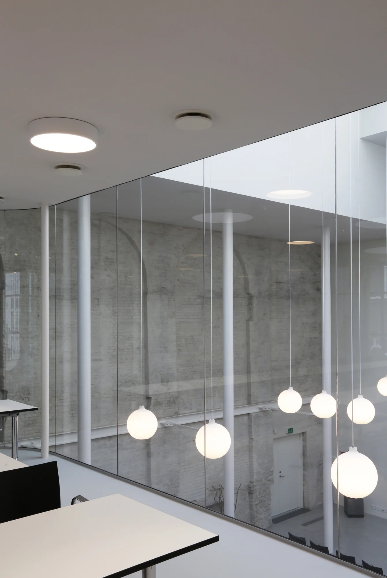 Lampa wisząca WOHLERT białe szkło - Image 30