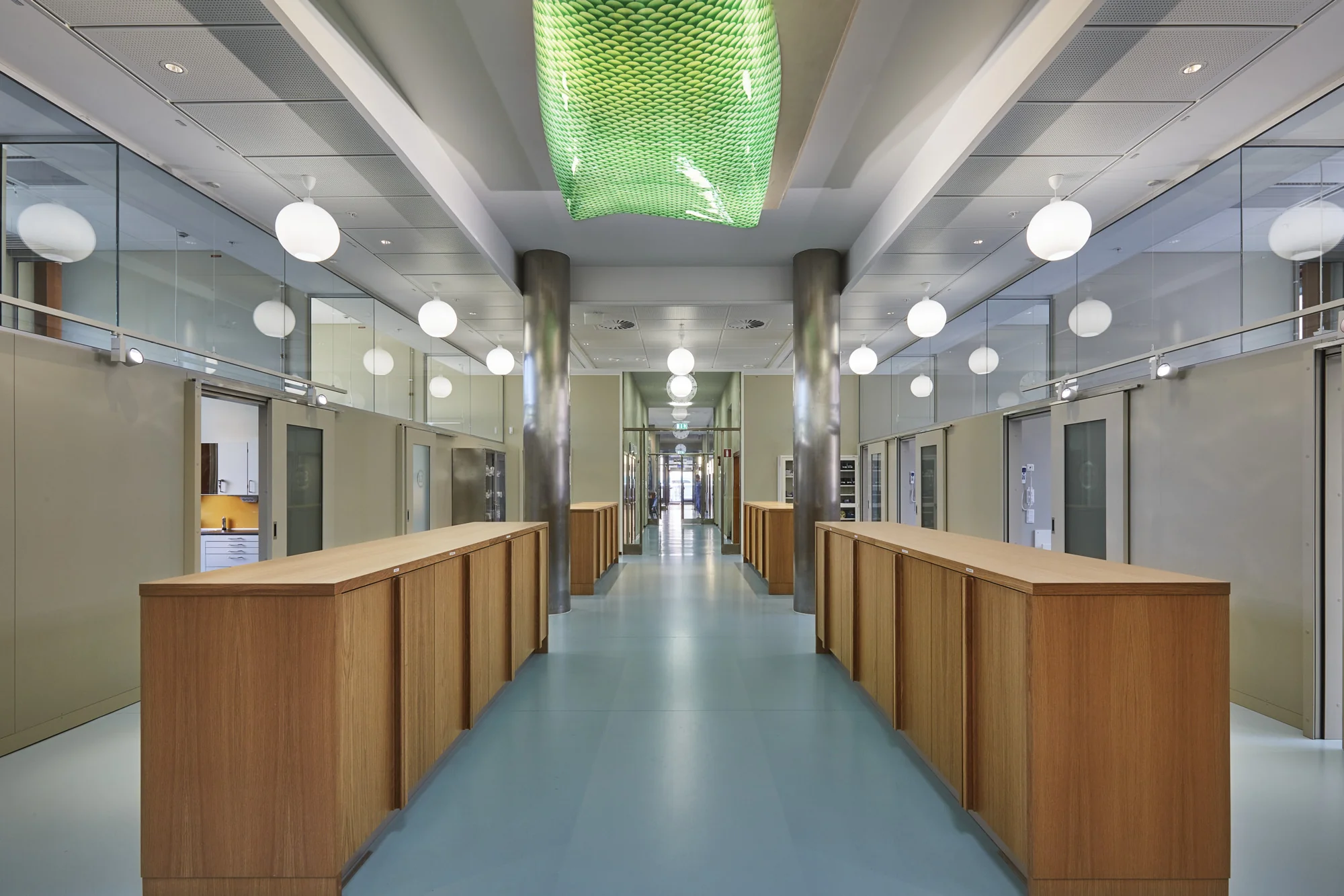 Lampa wisząca WOHLERT białe szkło - Image 34