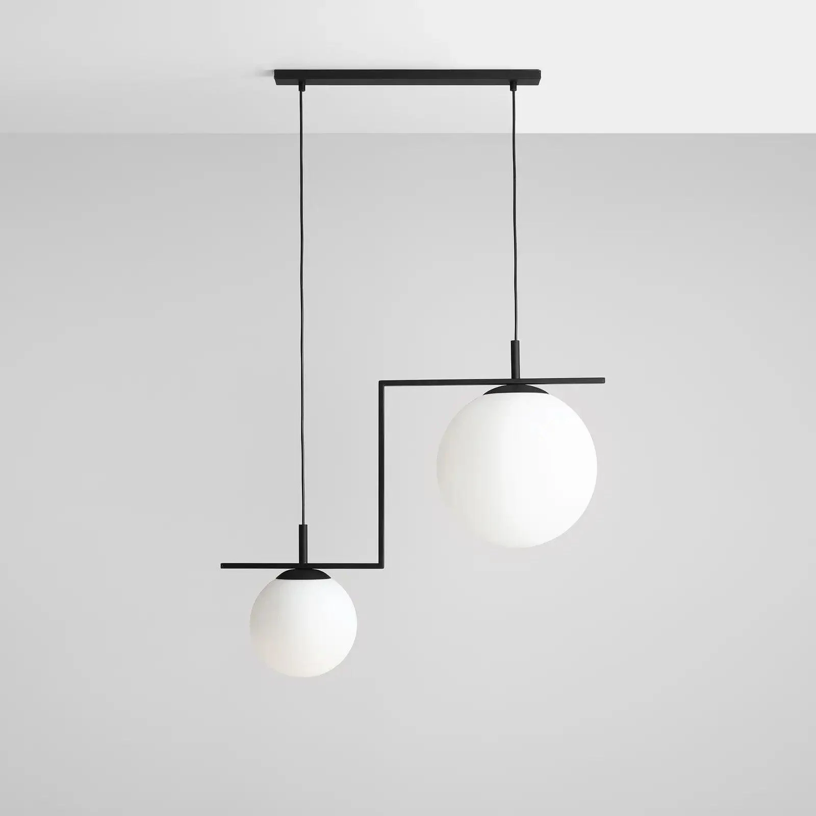 Lampa wisząca ZAC DUO czarny - Image 4