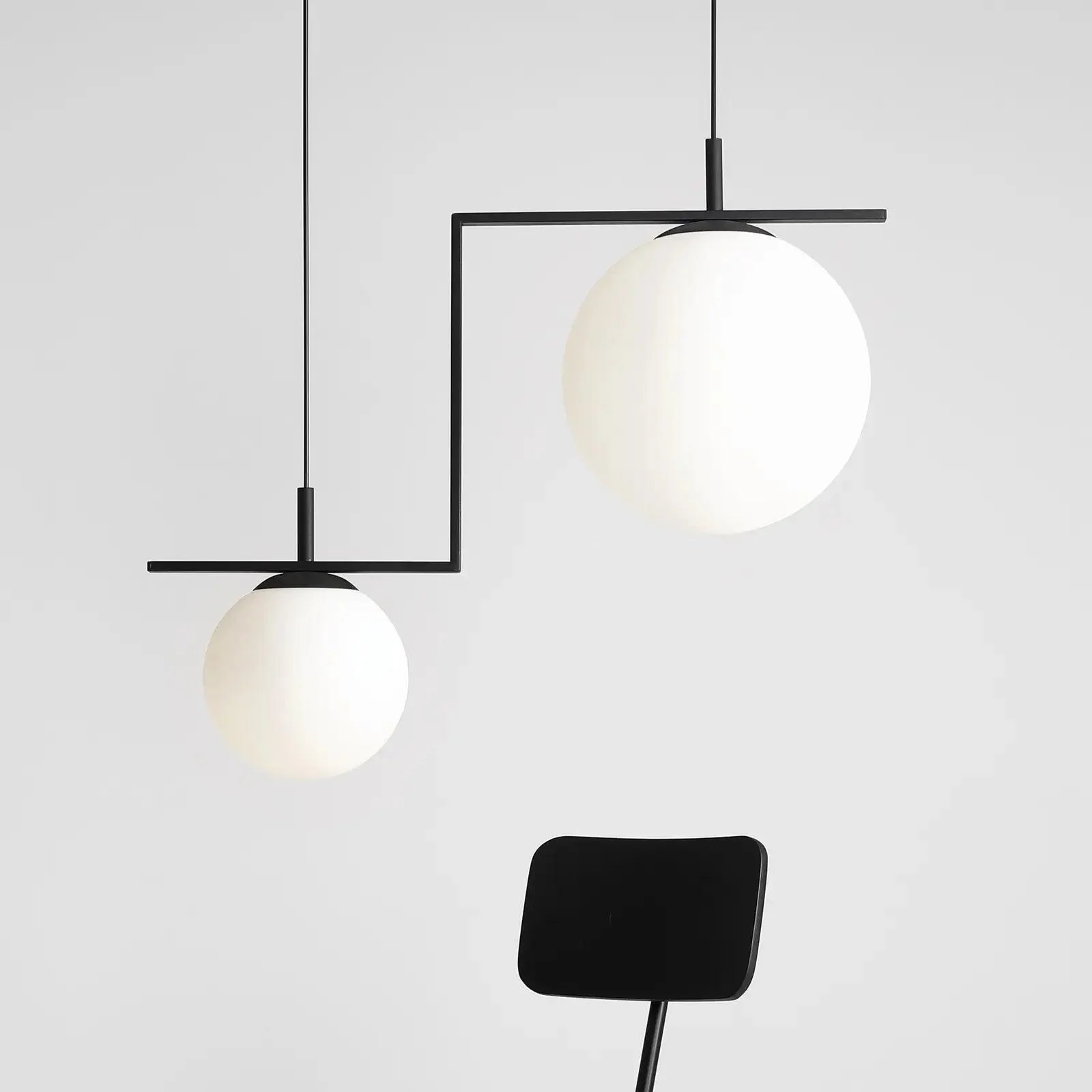 Lampa wisząca ZAC DUO czarny - Image 6