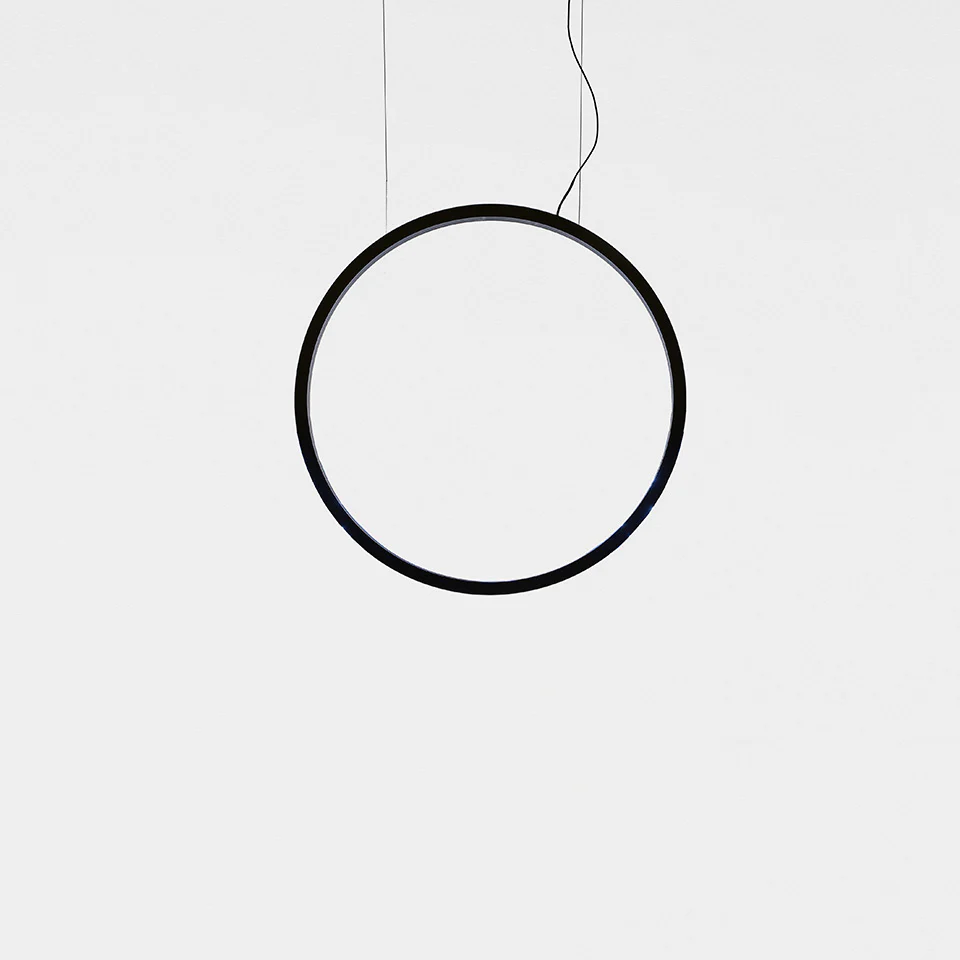 Lampa wisząca zewnętrzna O czarny - Image 5