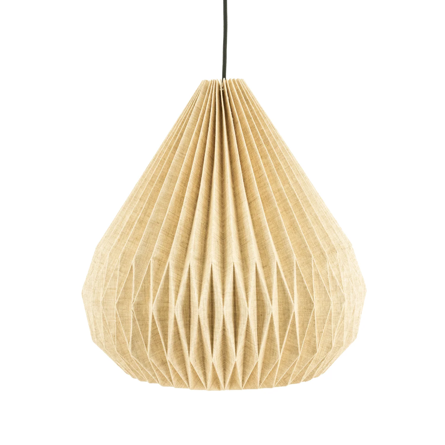 Lampa wisząca ZUKI papier i len