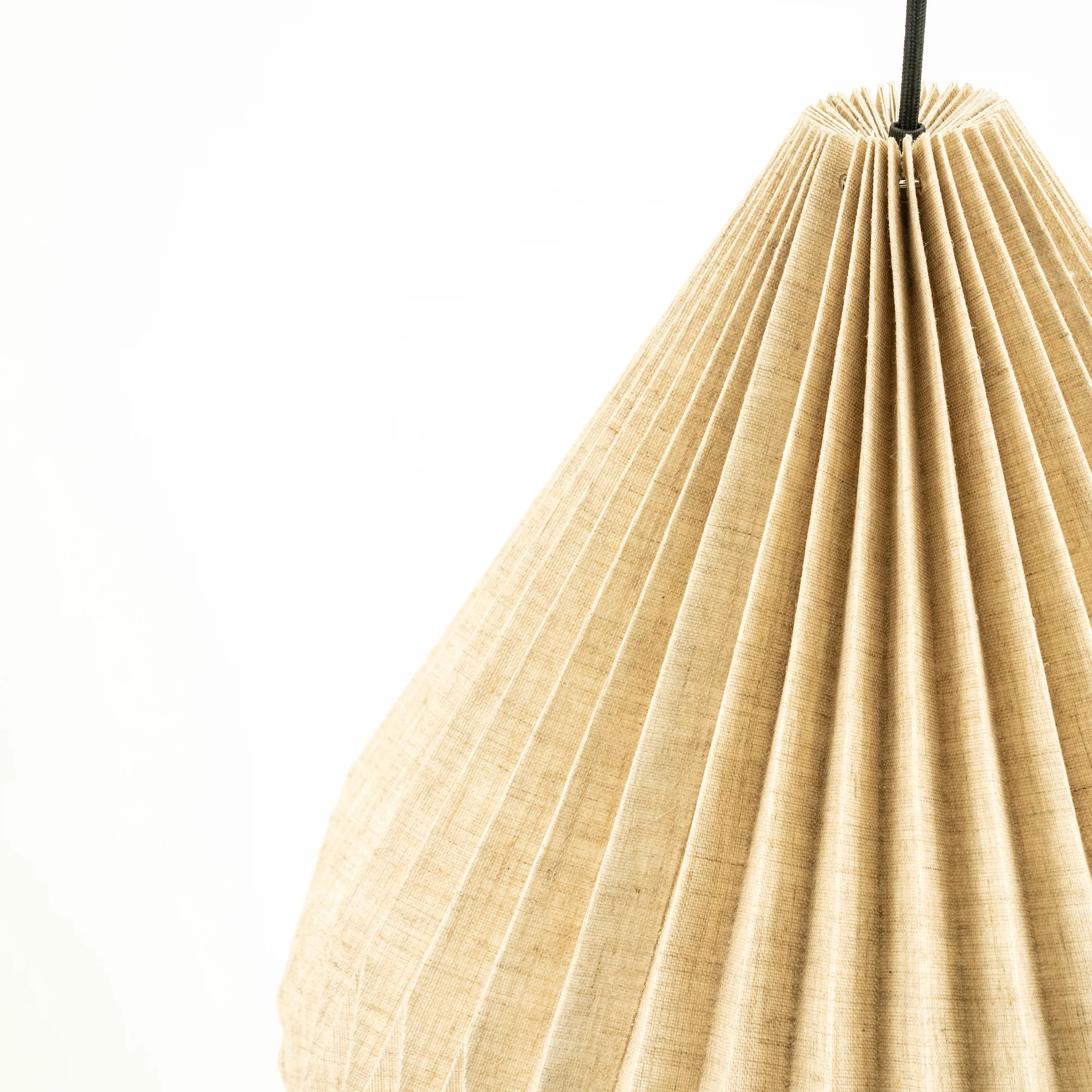 Lampa wisząca ZUKI papier i len - Image 8