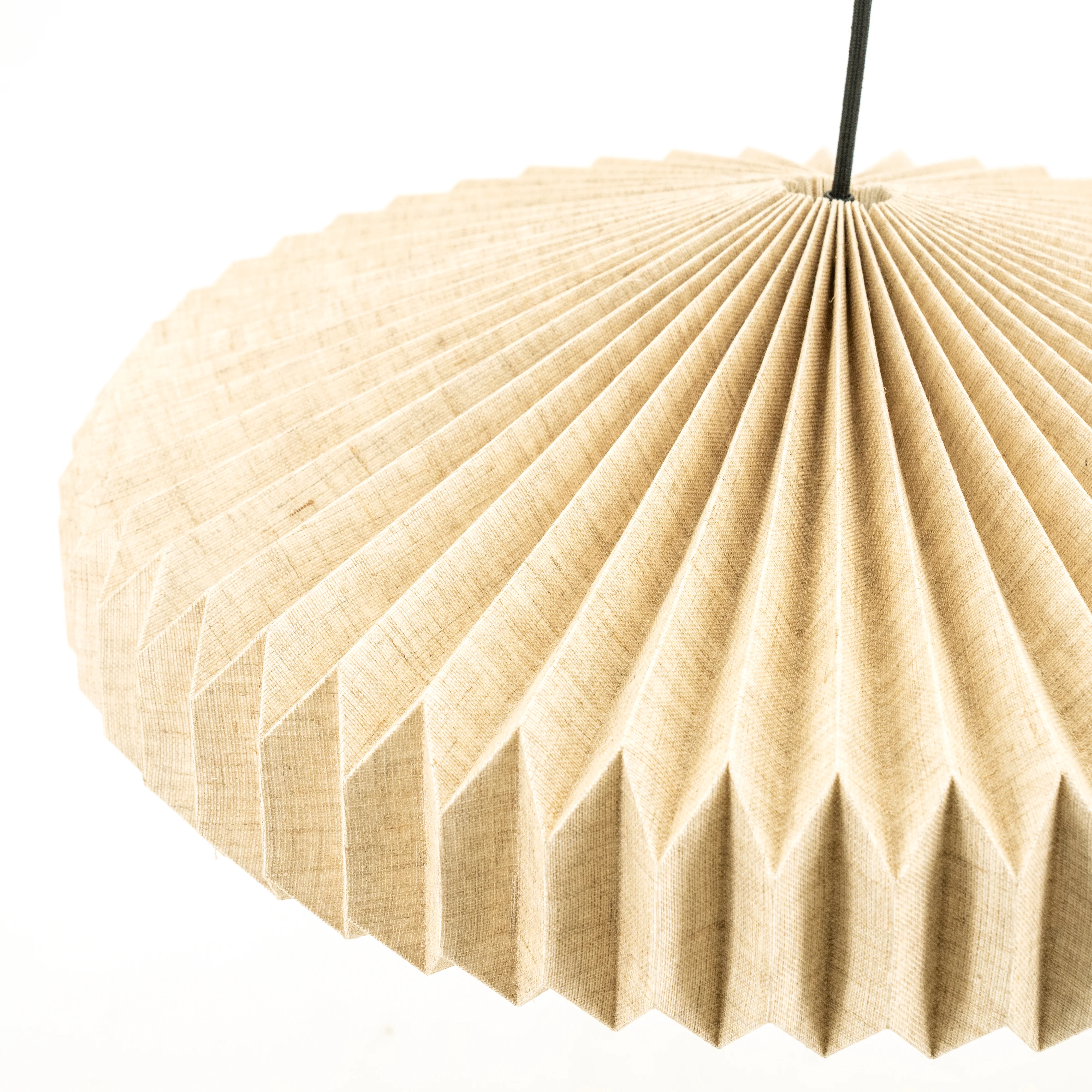 Lampa wisząca ZUKI papier i len - Image 9