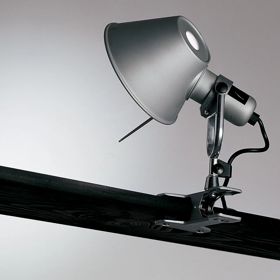 Lampa z klipsem TOLOMEO PINZA aluminium - Image 3