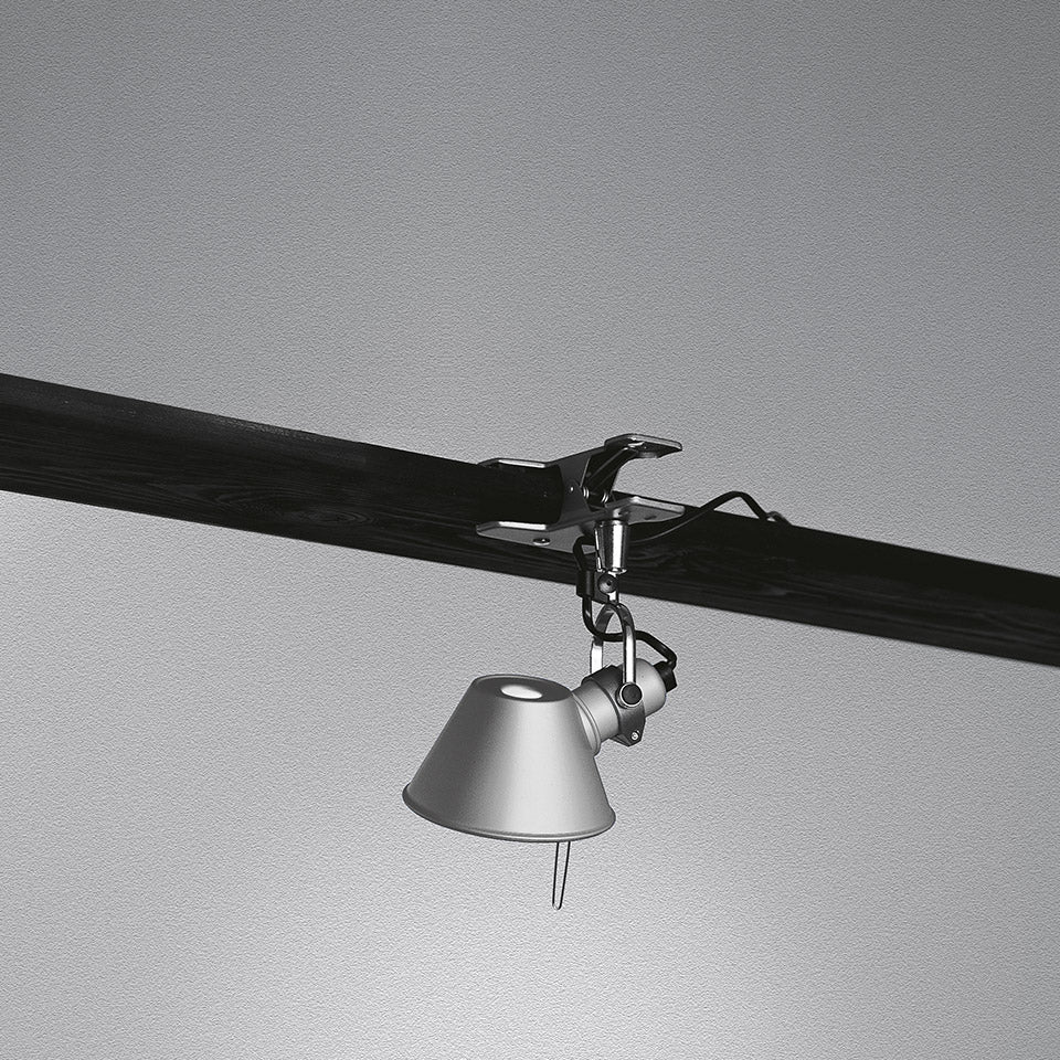 Lampa z klipsem TOLOMEO PINZA MICRO aluminium - Image 3