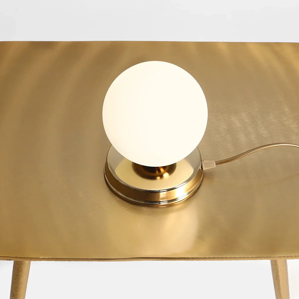 Lampa stołowa BALL złoty - Image 4