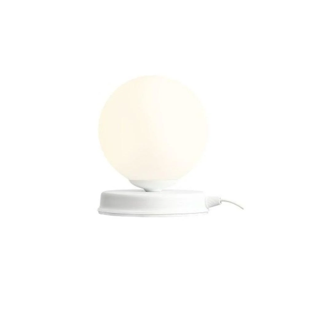 Lampa stołowa BALL biały
