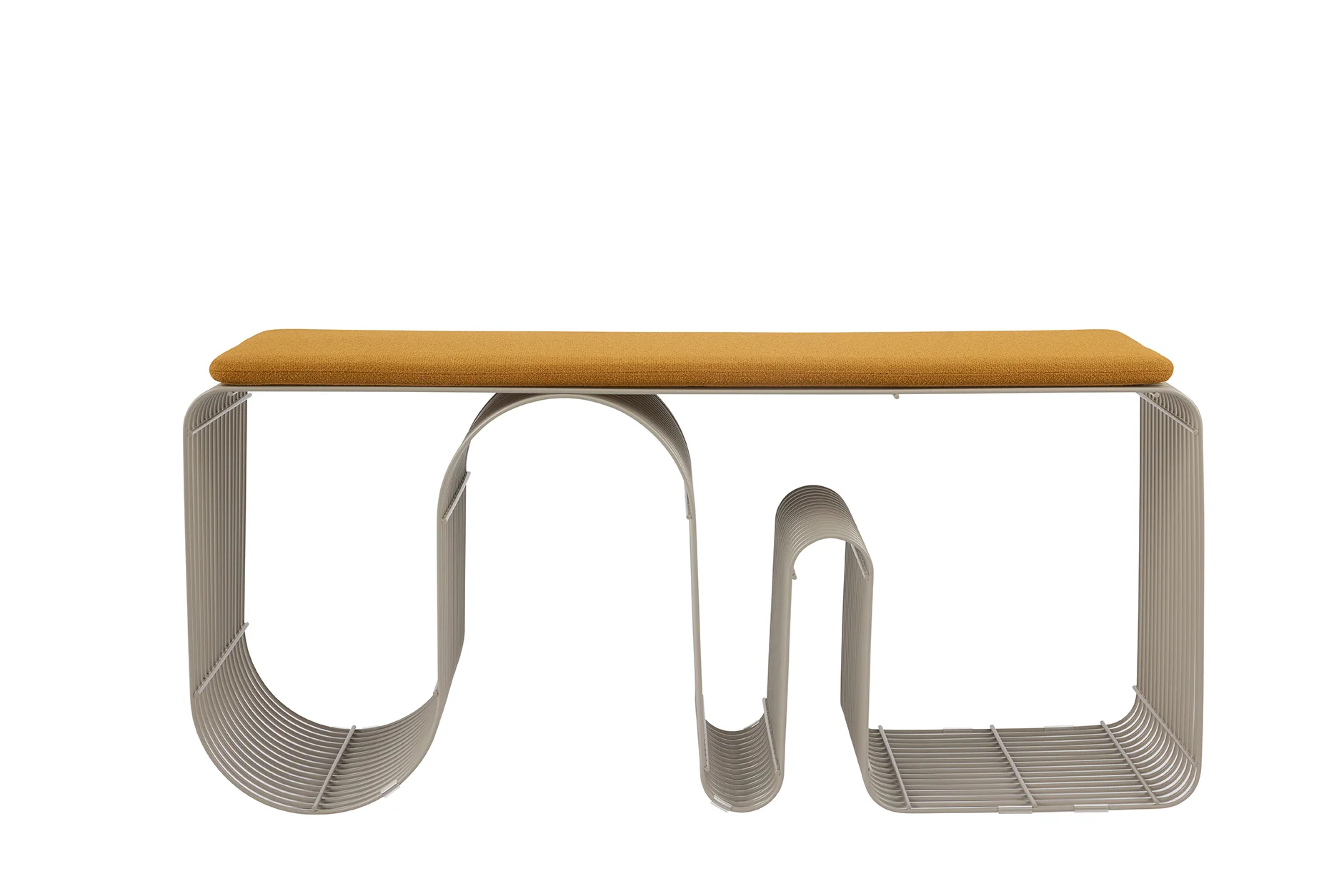 Ławka CURVA taupe - Image 3