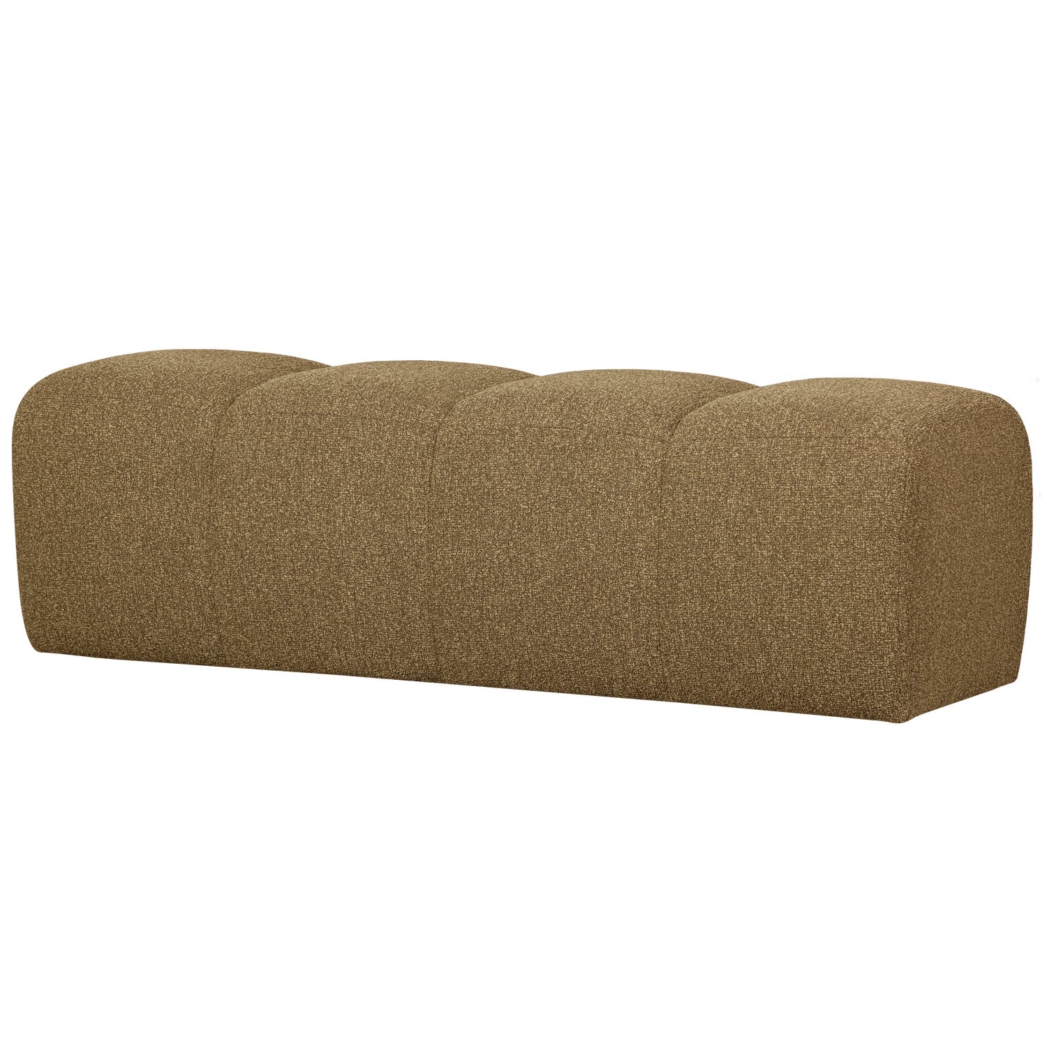 Ławka MOJO ciemny miodowy bouclé - Image 5