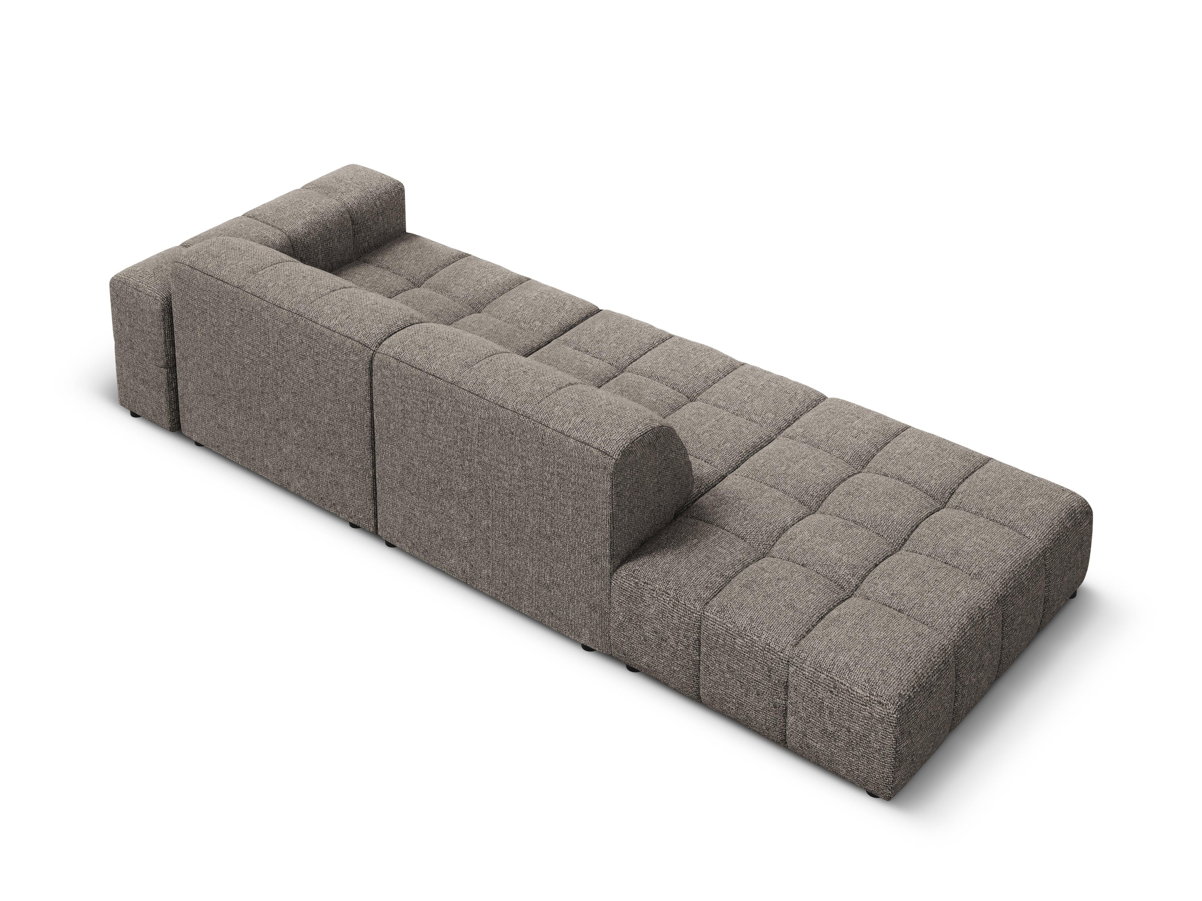 Sofa lewostronna 3-osobowa CHICAGO szary szenil - Image 5
