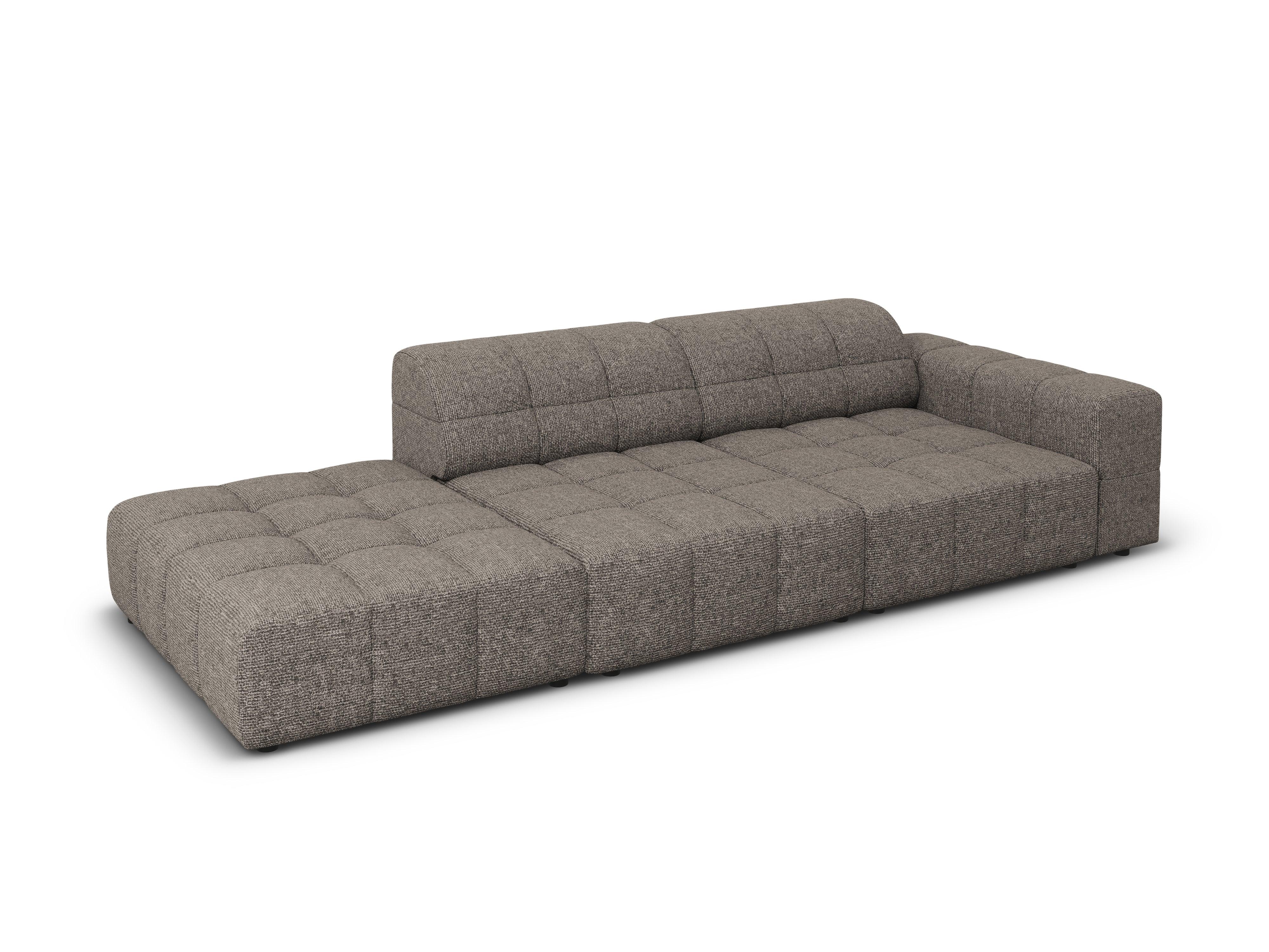 Sofa lewostronna 3-osobowa CHICAGO szary szenil - Image 7