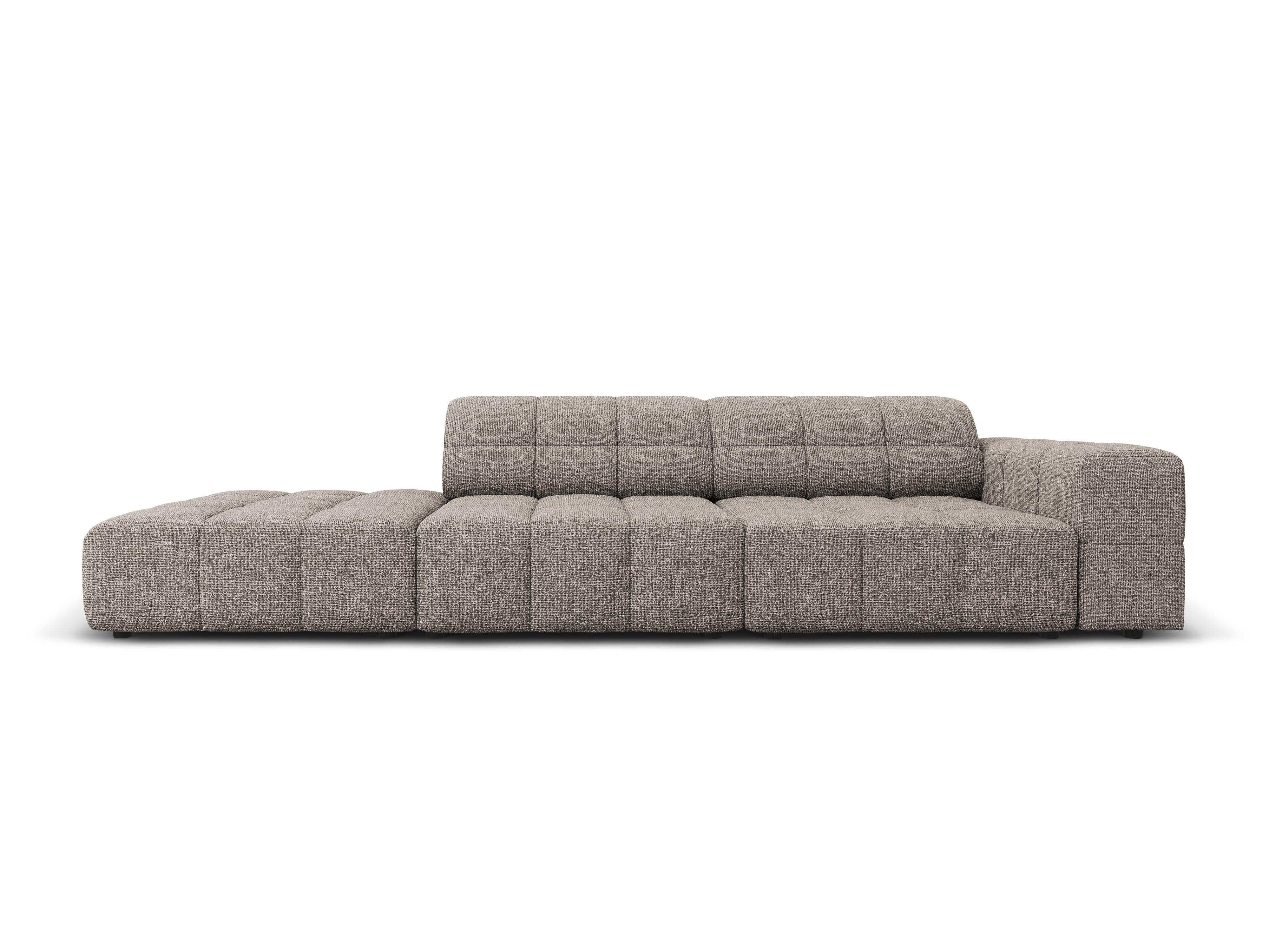 Sofa lewostronna 3-osobowa CHICAGO szary szenil - Image 9