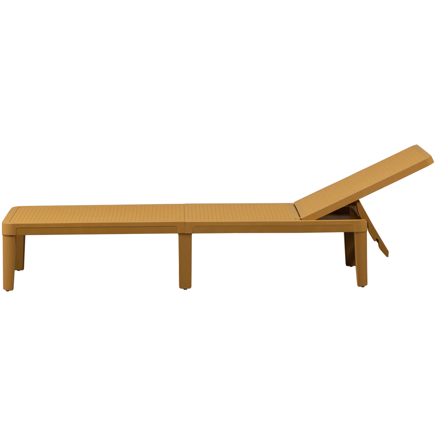 Leżak ogrodowy JINTE miodowy - Image 4