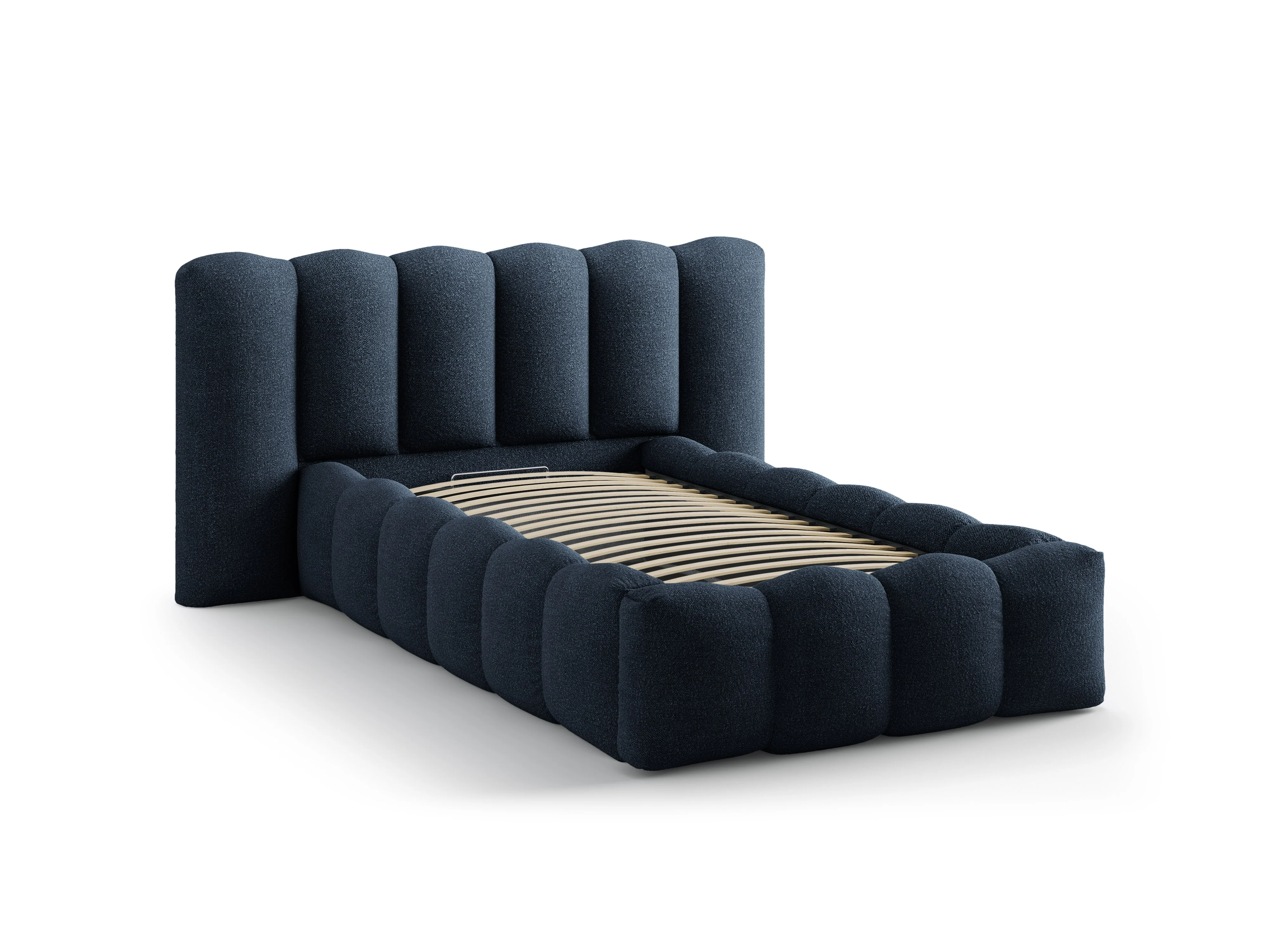 Łóżko LUPINE ciemny niebieski boucle - Image 5