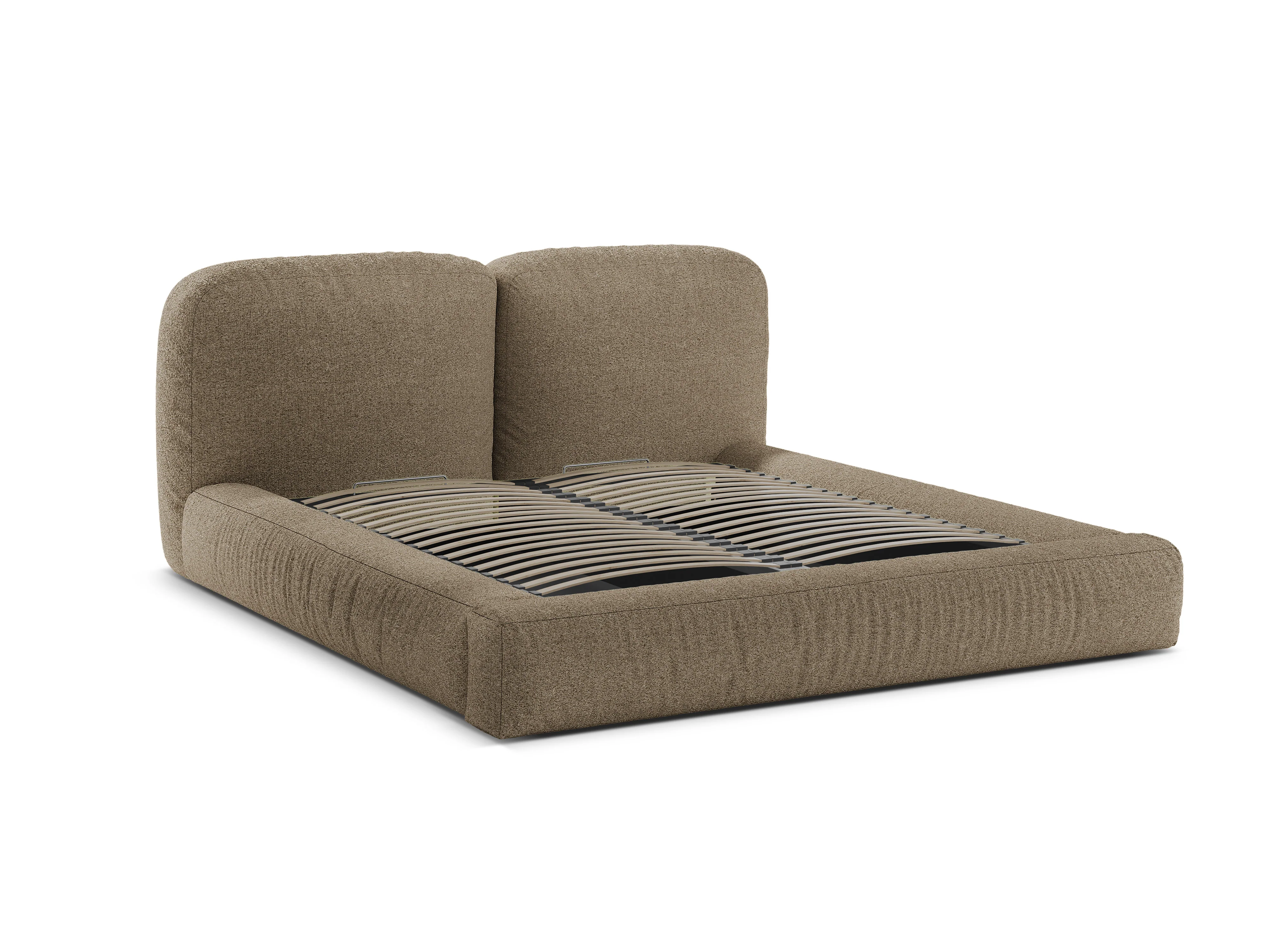 Łóżko MARTINA cappuccino boucle - Image 5