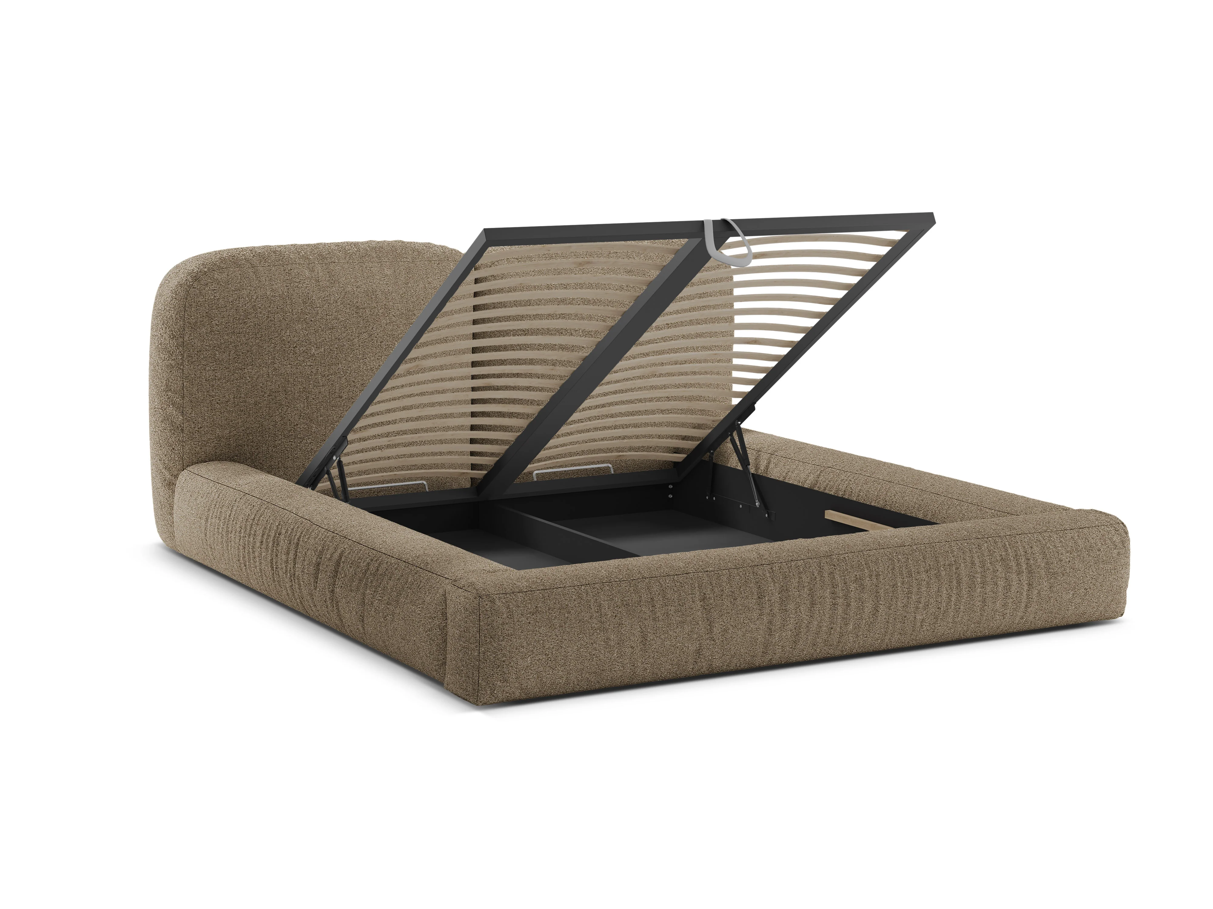 Łóżko MARTINA cappuccino boucle - Image 6