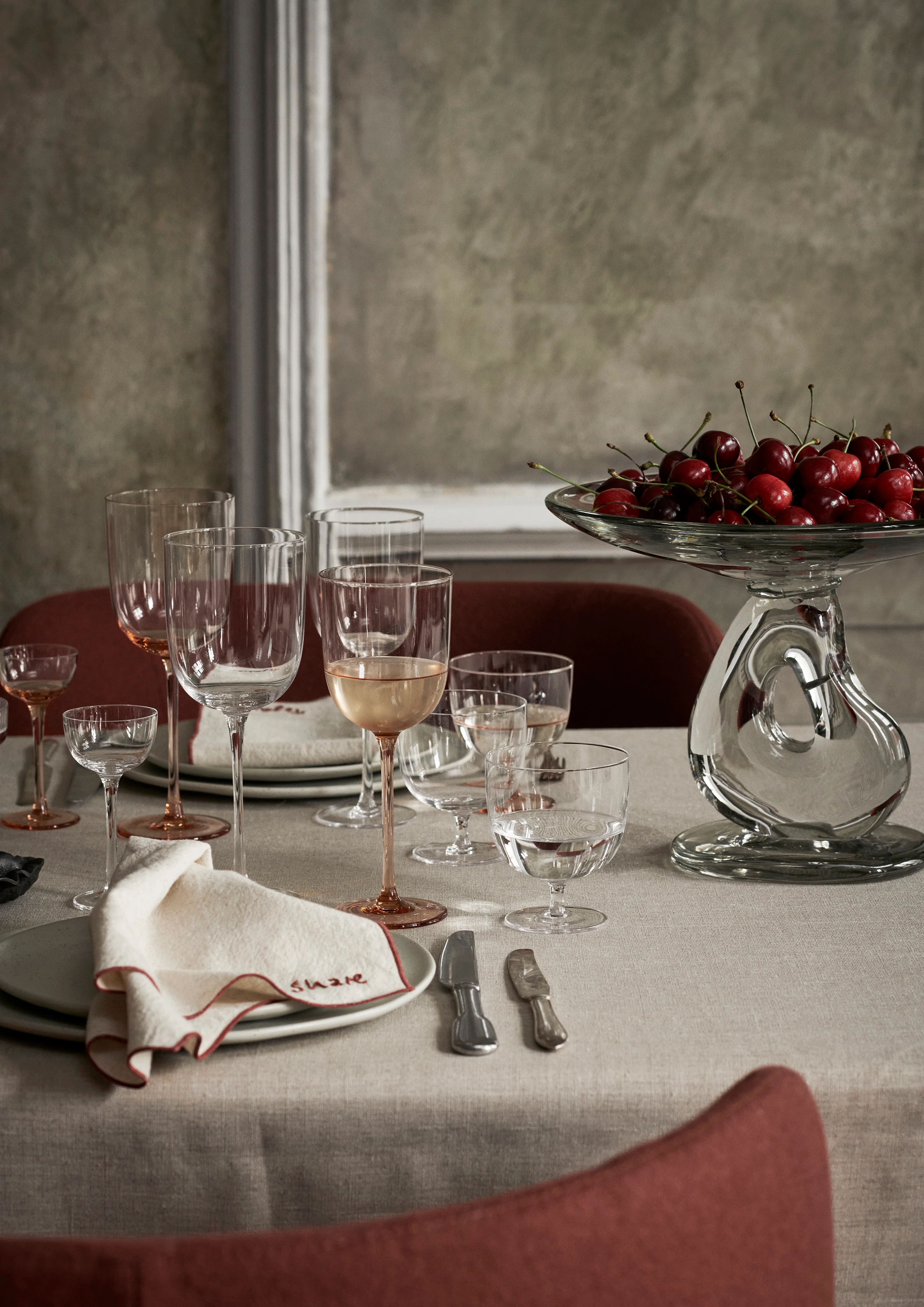 Patera DAMO GLASS CENTREPIECE dmuchane szkło - Image 3