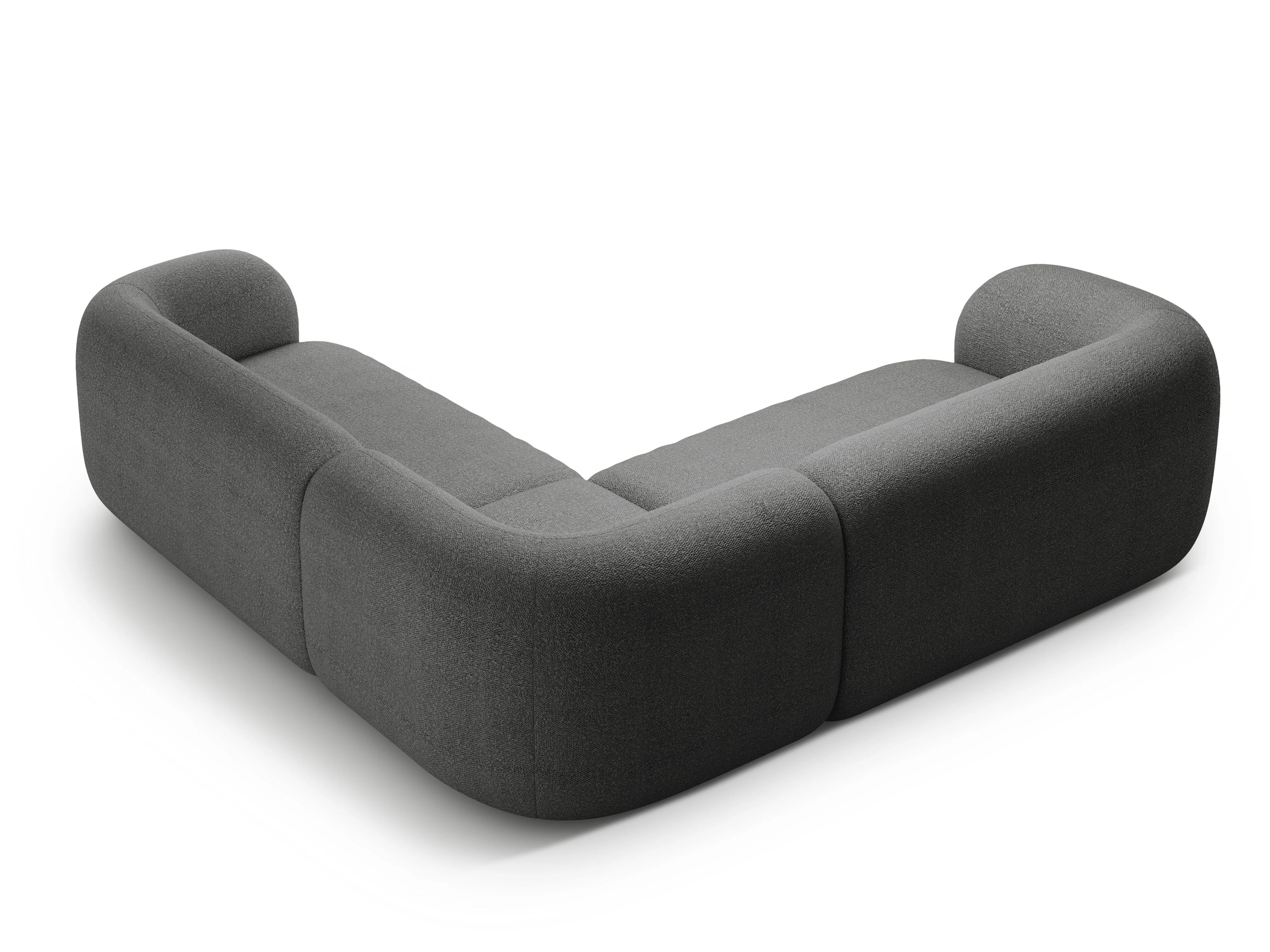Narożnik symetryczny KATE ciemnoszary boucle - Image 3