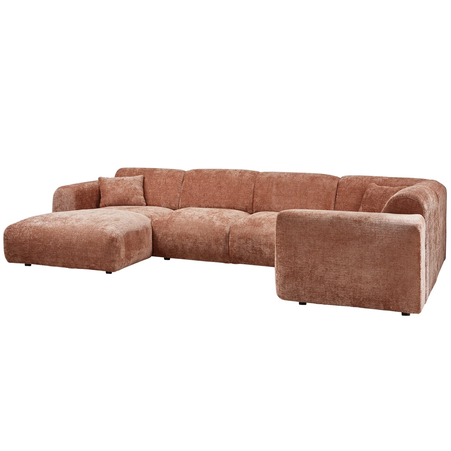 Narożnik panoramiczny prawostronny CLOUD terakota - Image 5