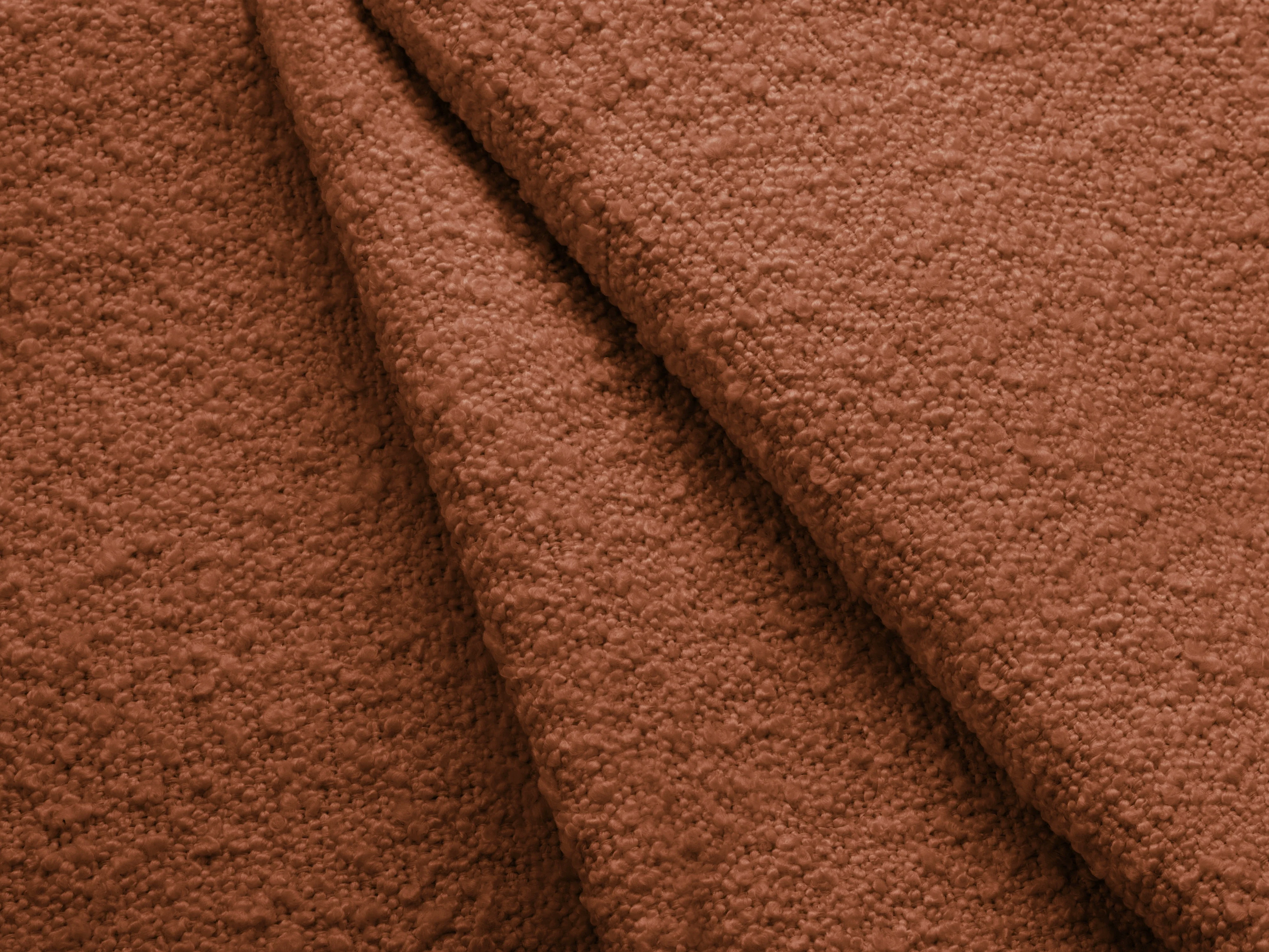 Narożnik prawostronny 4-osobowy KATE terracotta boucle - Image 4