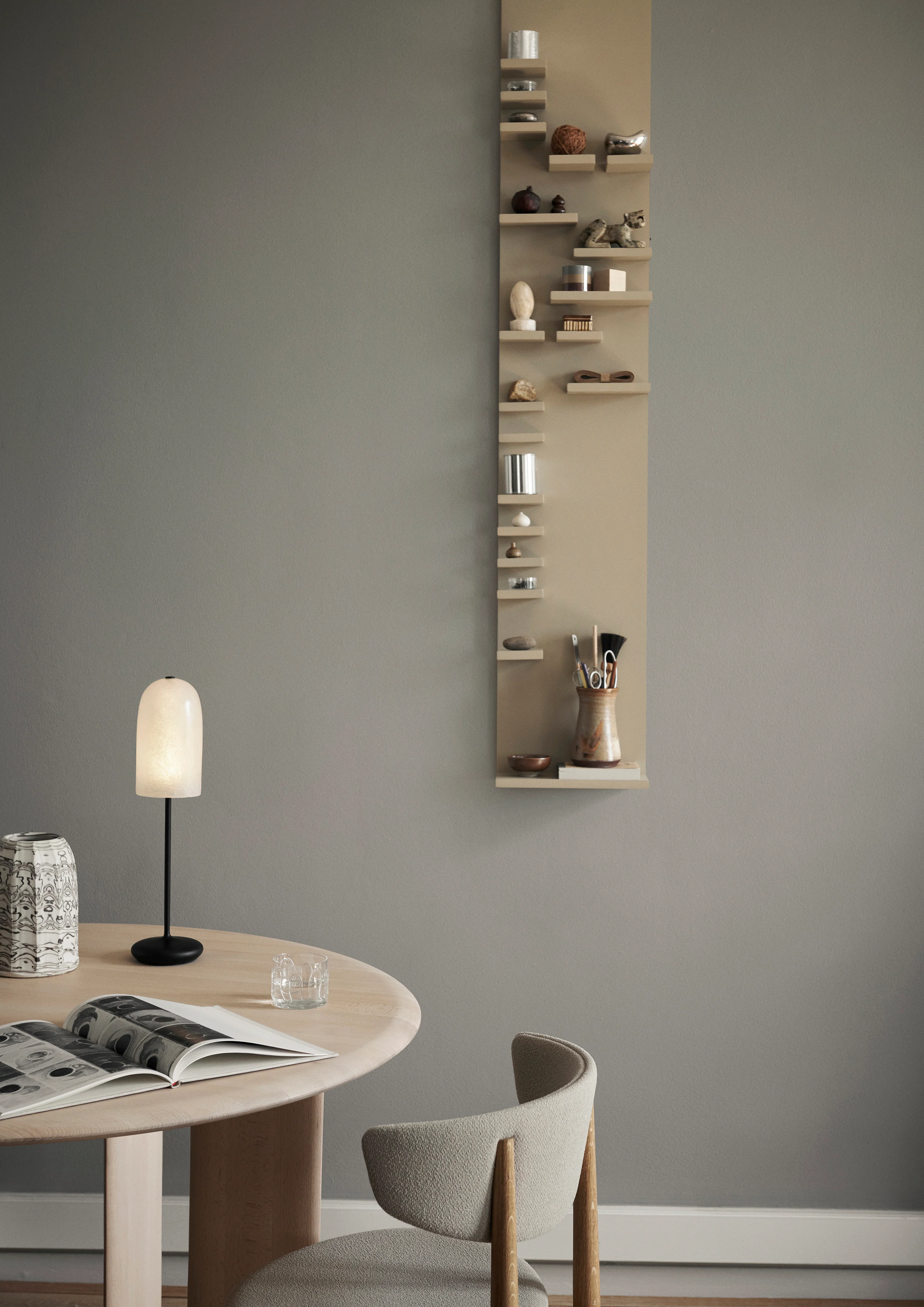 Półka wisząca PARADE SHELF LONG beżowy - Image 3