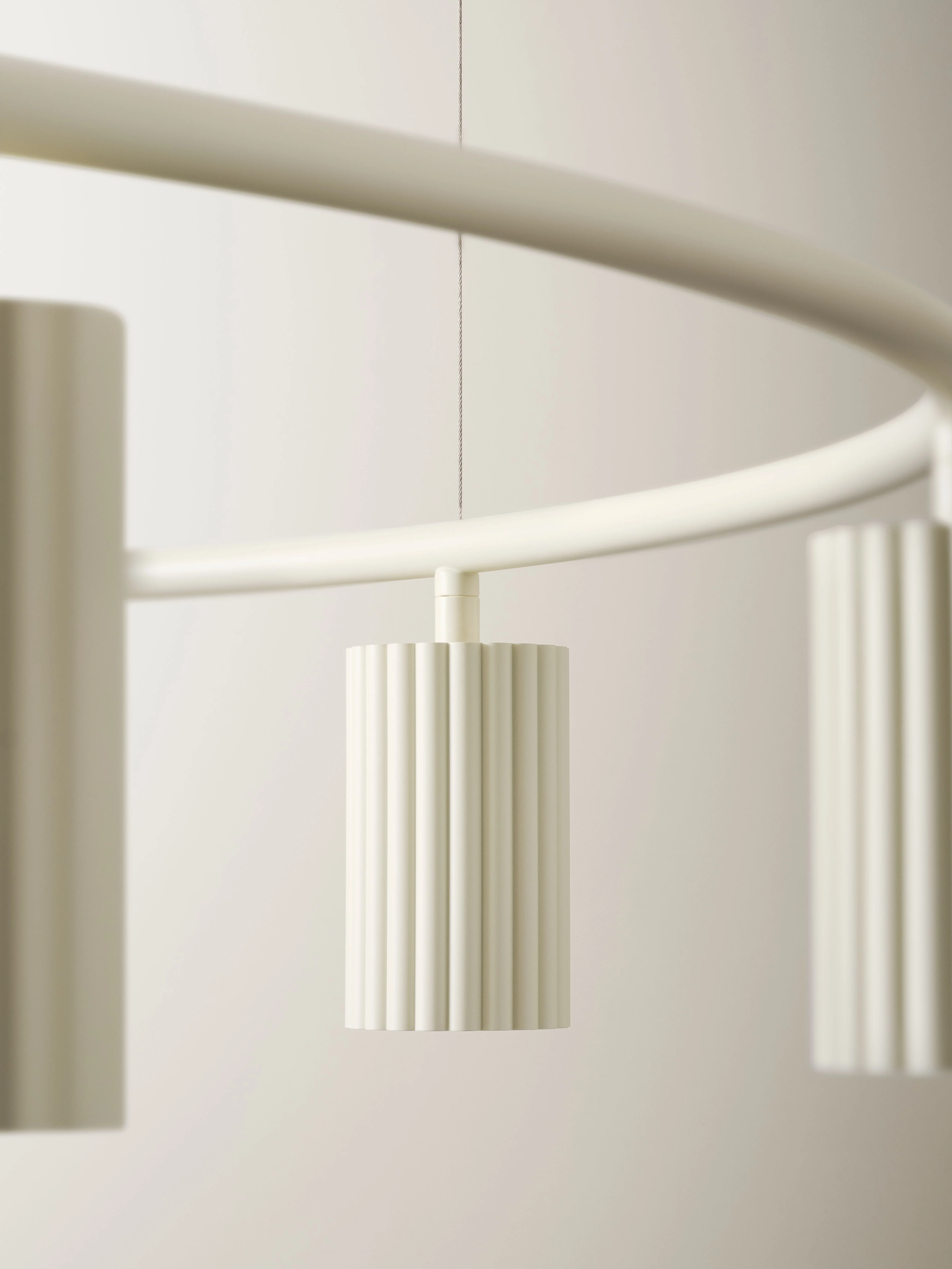Lampa wisząca DONNA CIRCLE biały - Image 6