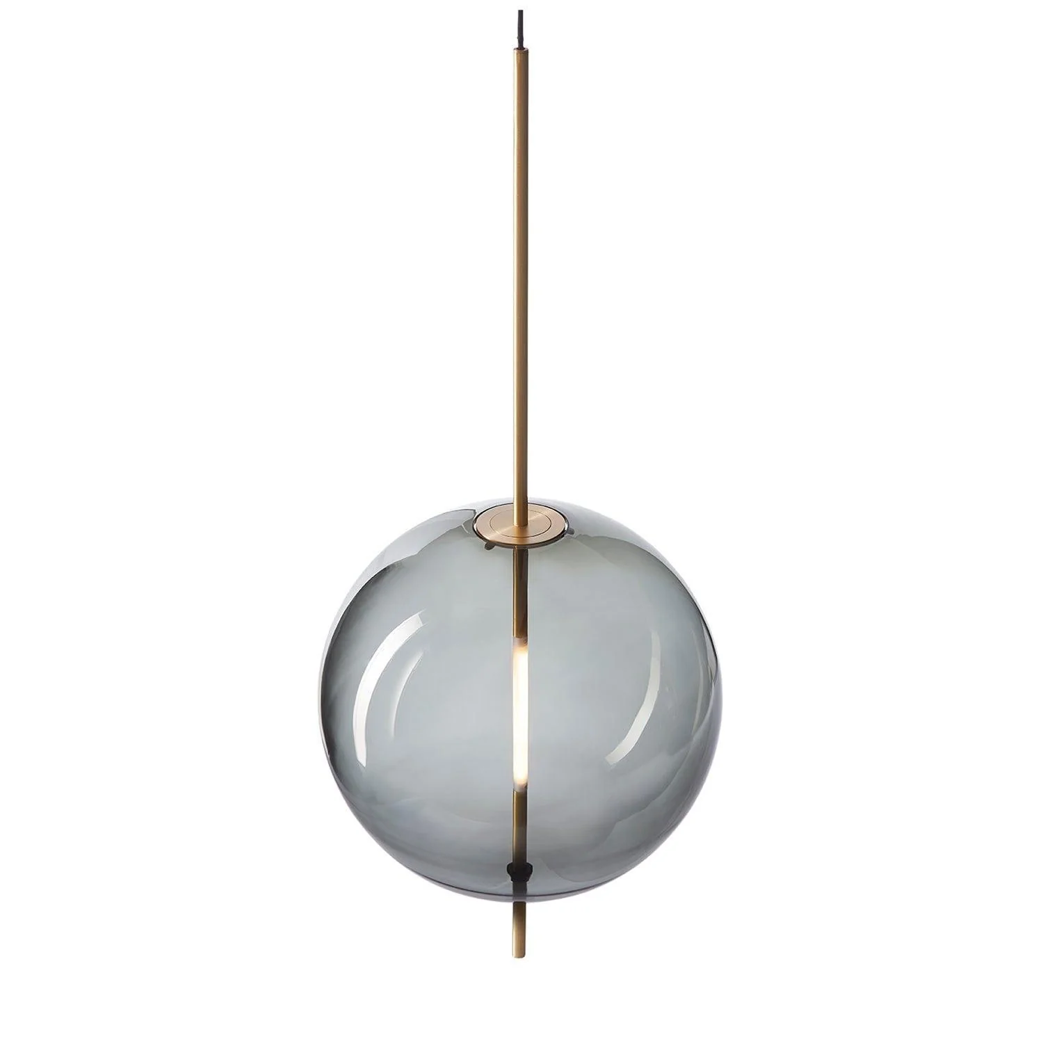 Lampa wisząca KANDINSKY szare szkło - Image 3