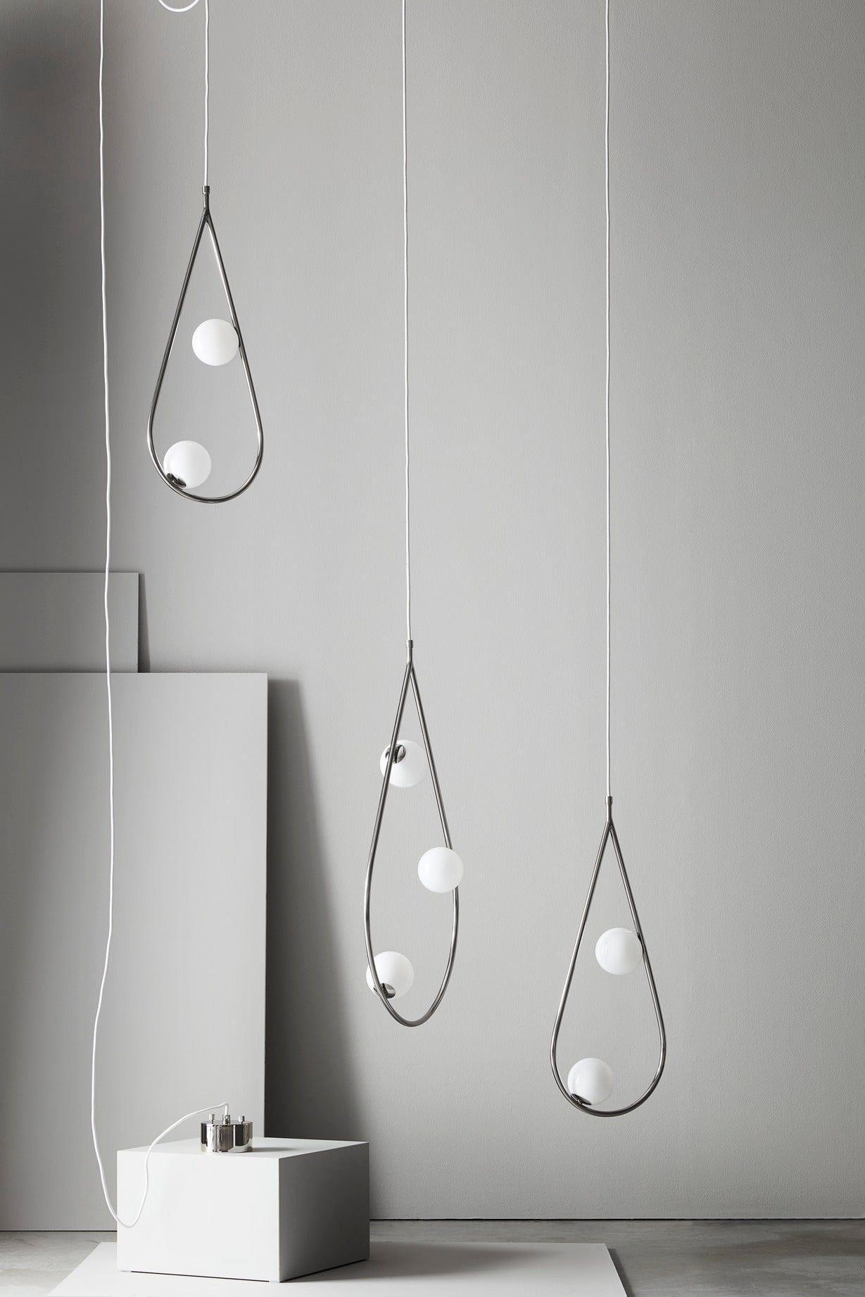 Lampa wisząca PEARLS GRAND nikiel - Image 2