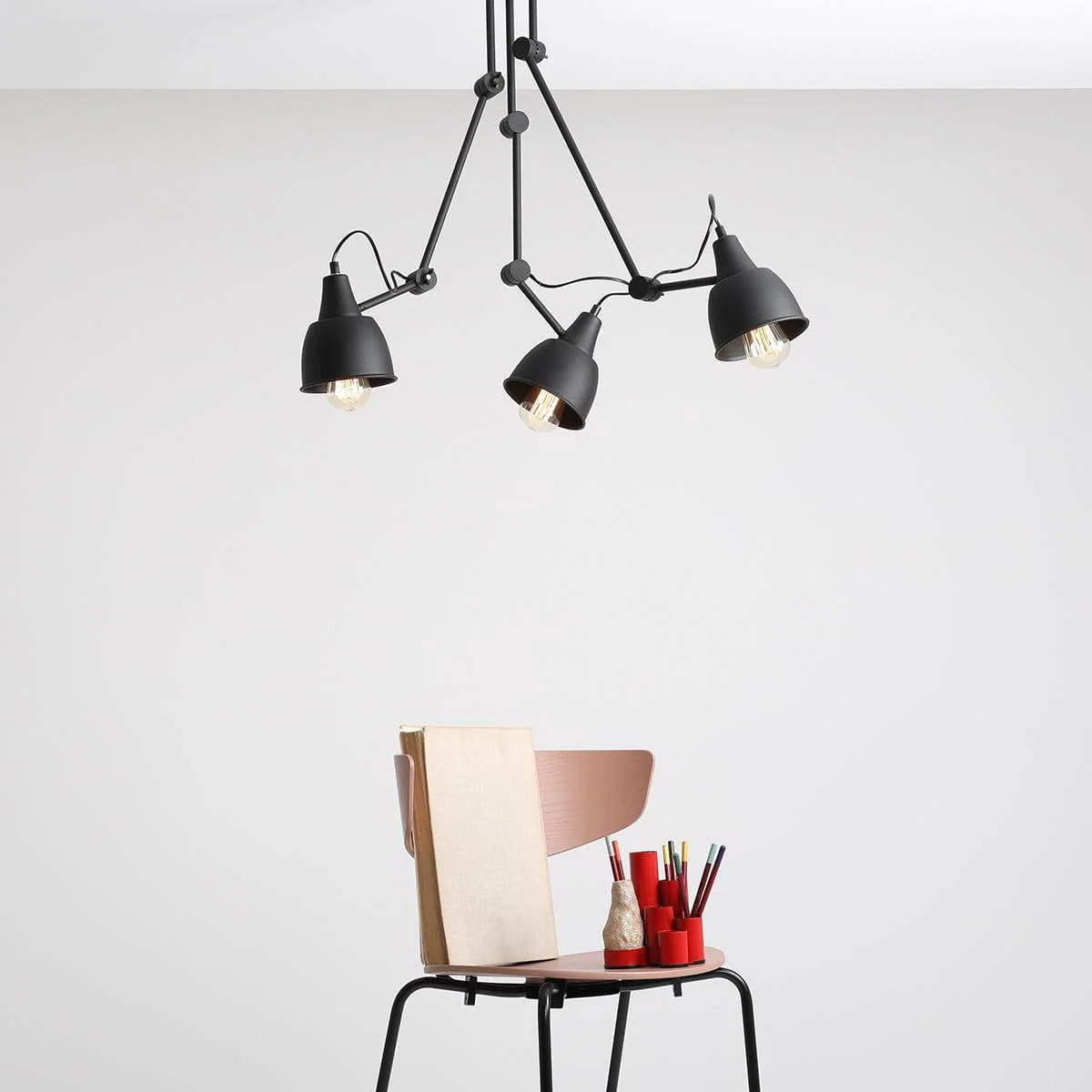 Lampa sufitowa trzypunktowa AIDA TRIO czarny - Image 4