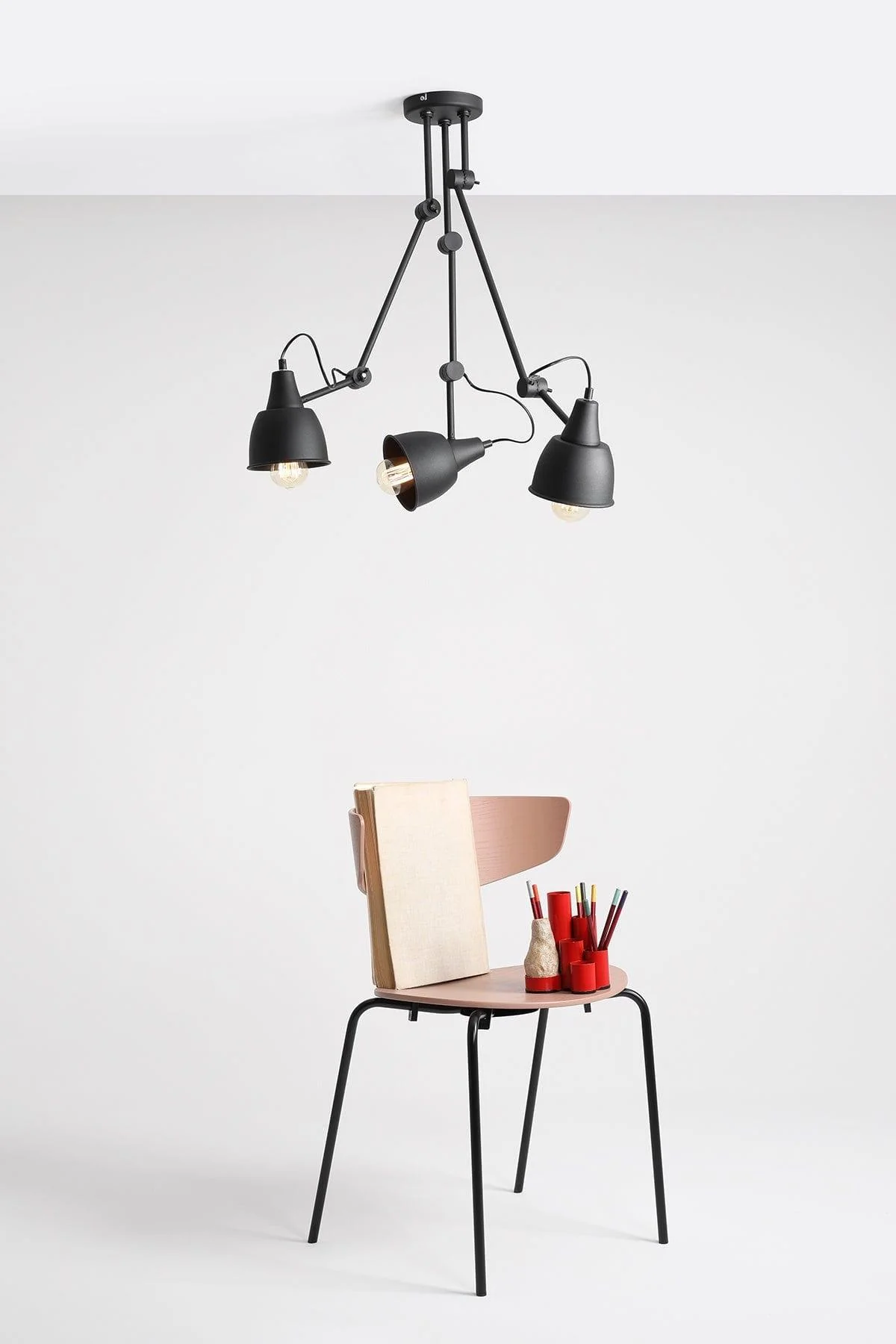 Lampa sufitowa trzypunktowa AIDA TRIO czarny - Image 5