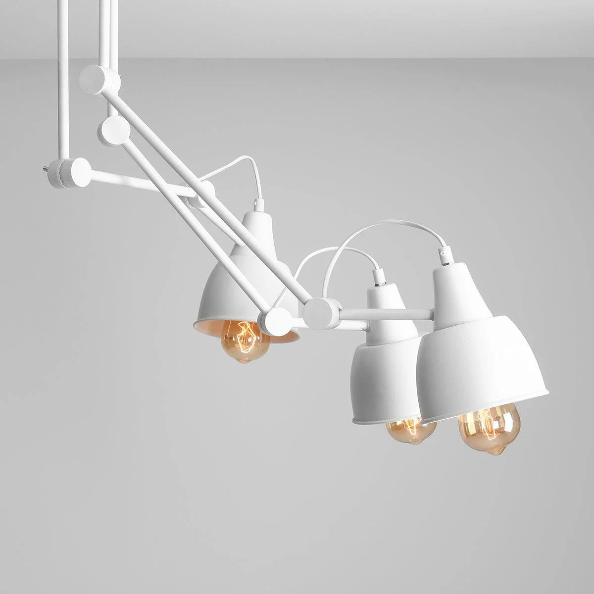 Lampa sufitowa trzypunktowa regulowana AIDA TRIO biały - Image 2