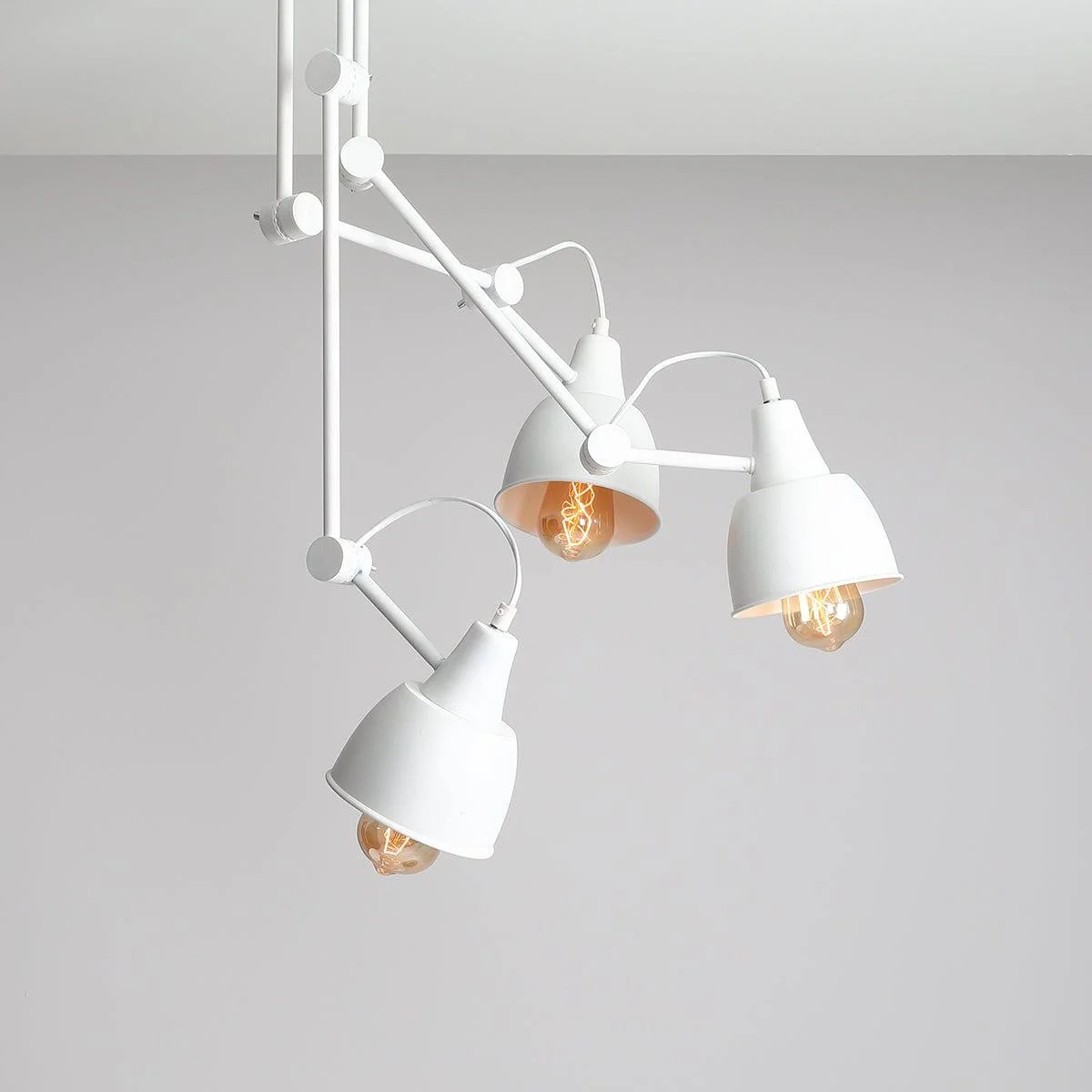 Lampa sufitowa trzypunktowa regulowana AIDA TRIO biały - Image 4