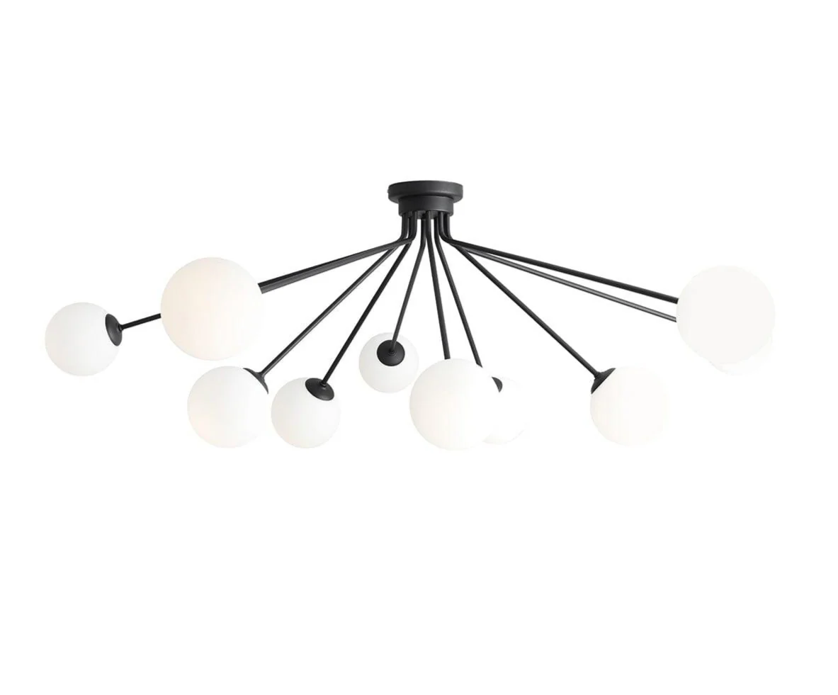 Lampa sufitowa HOLM BIG czarny