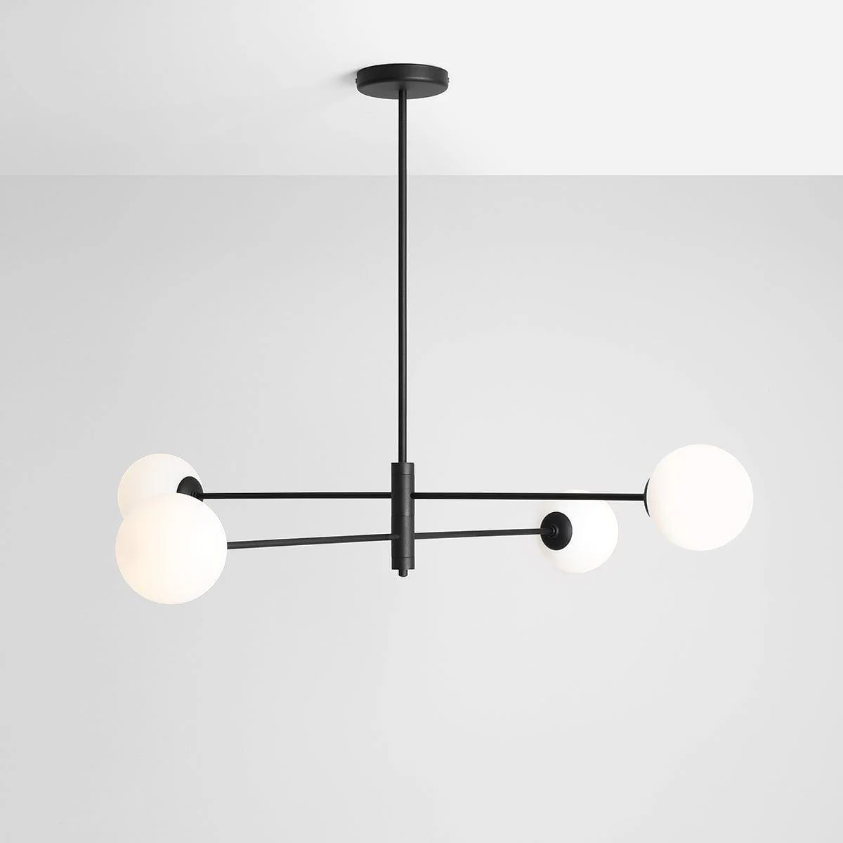 Lampa wisząca czteropunktowa HOMME QUATRO czarny - Image 7