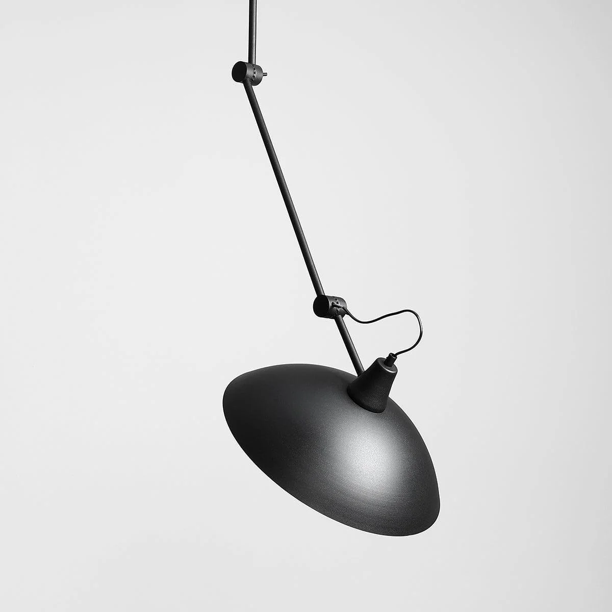 Lampa sufitowa regulowana MELOS czarny ze złotym wykończeniem - Image 4