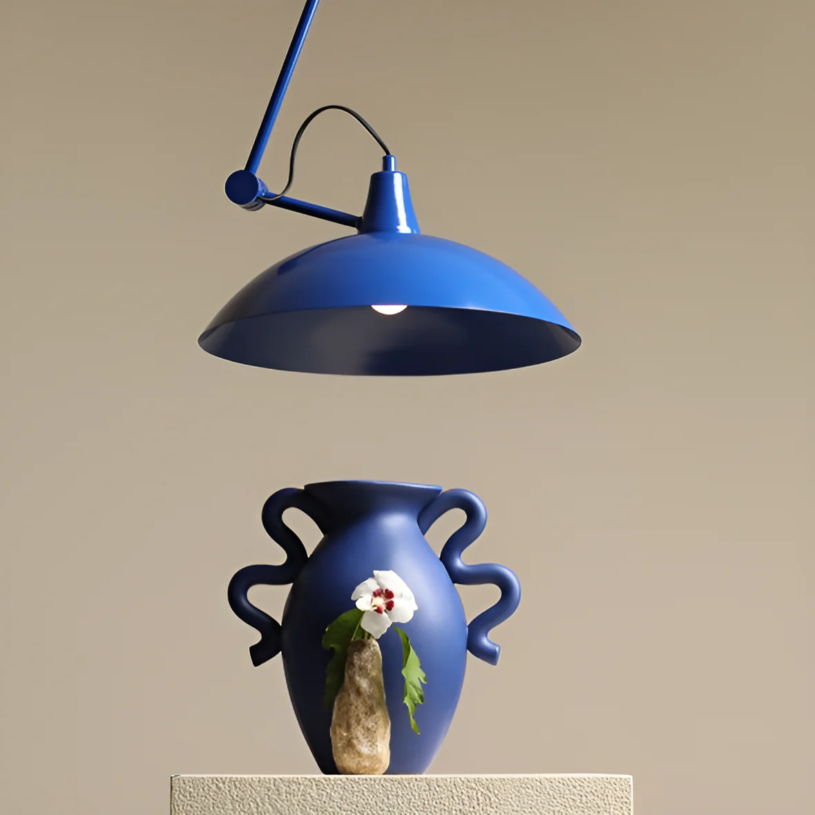 Lampa sufitowa regulowana MELOS niebieski - Image 2